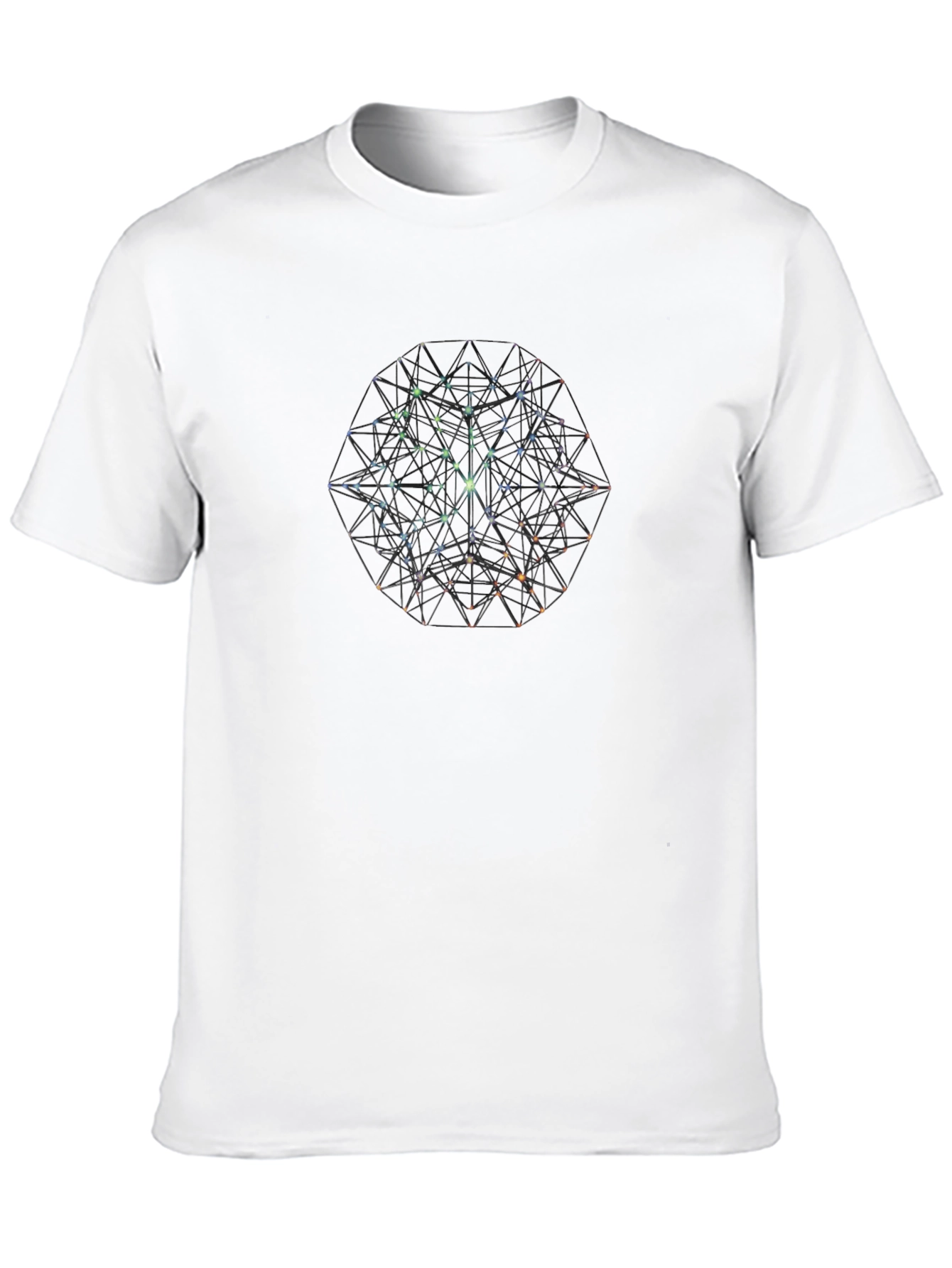 Geometric Black T-Shirt