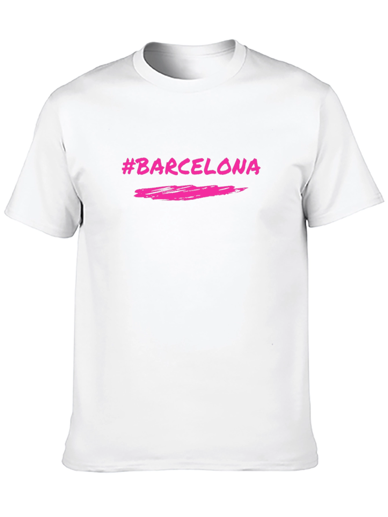 #Barcelona Black Graphic Tee