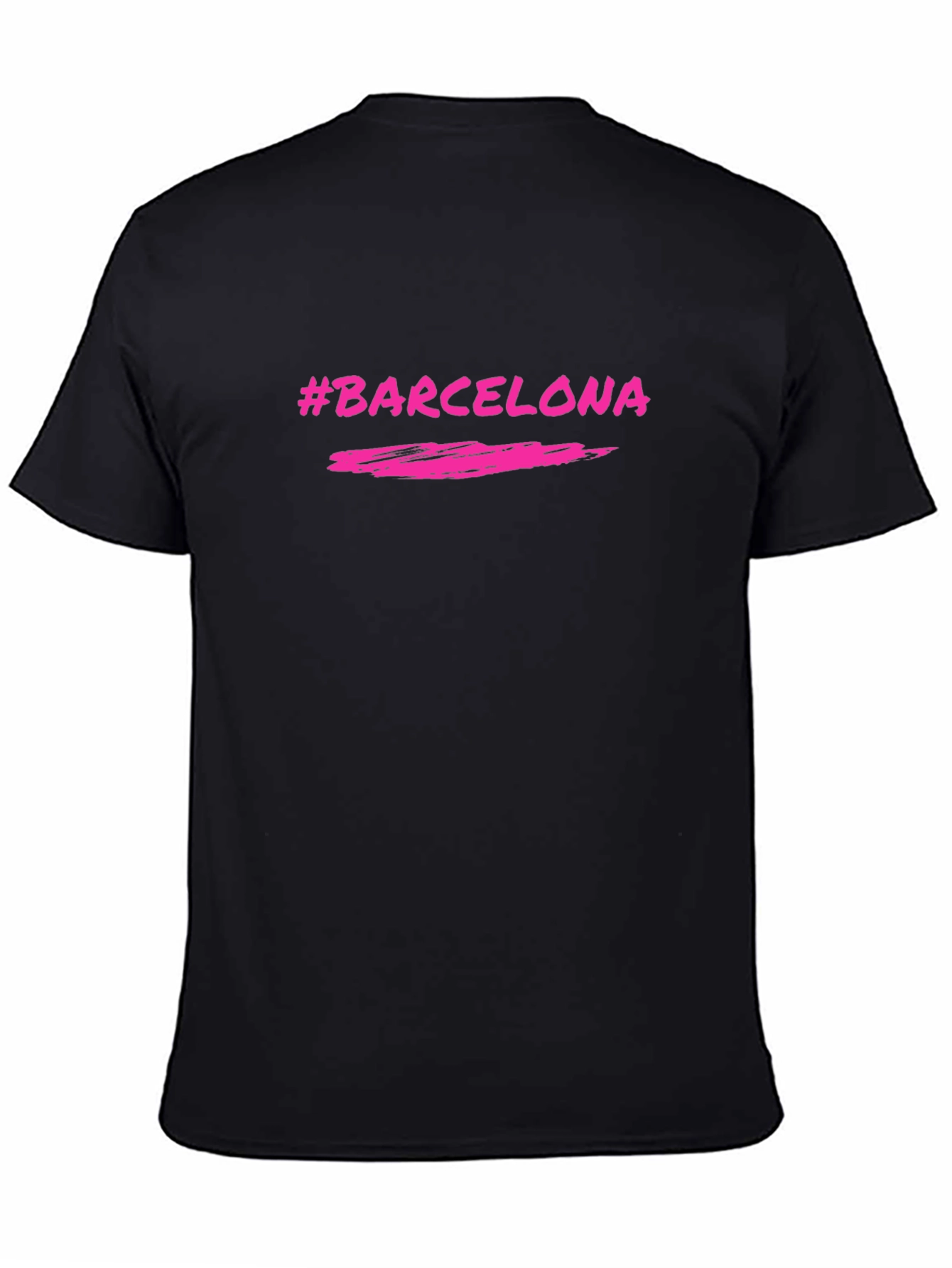 #Barcelona Black Graphic Tee