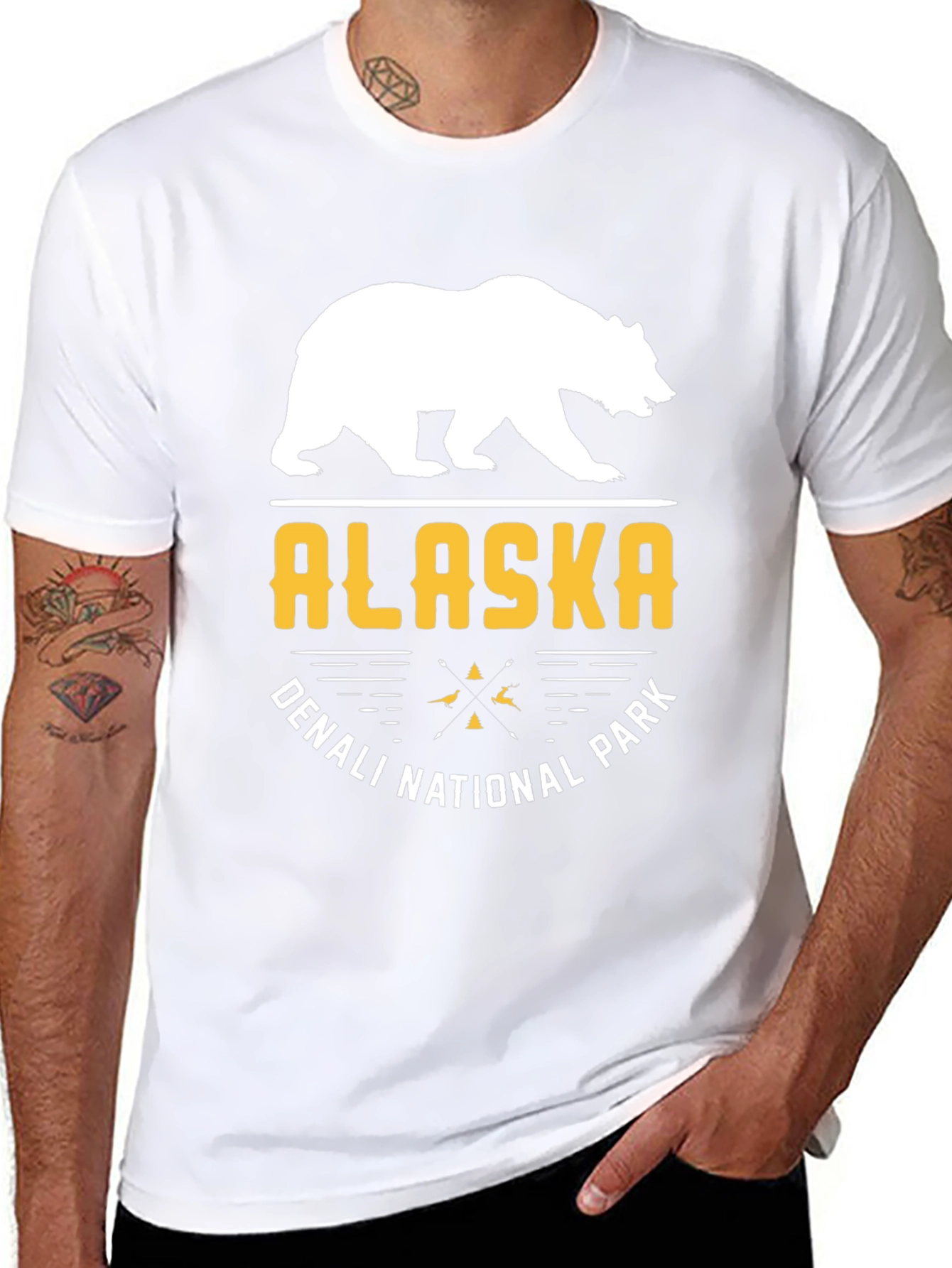 Alaska Denali National Park Bear T-Shirt