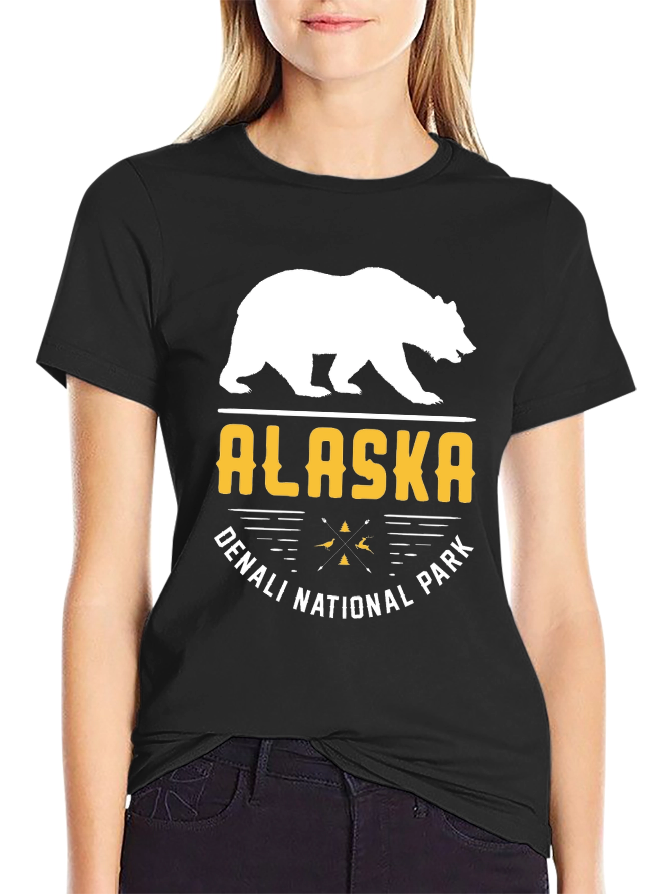 Alaska Denali National Park Bear T-Shirt