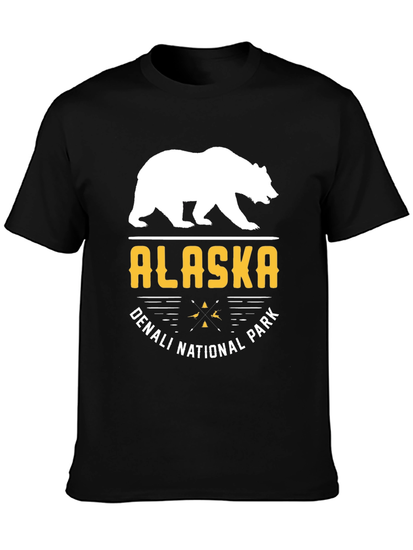 Alaska Denali National Park Bear T-Shirt