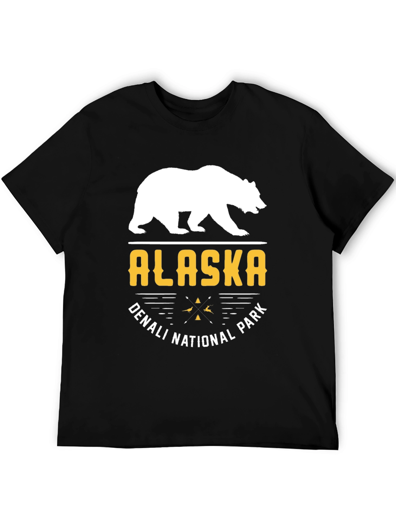 Alaska Denali National Park Bear T-Shirt