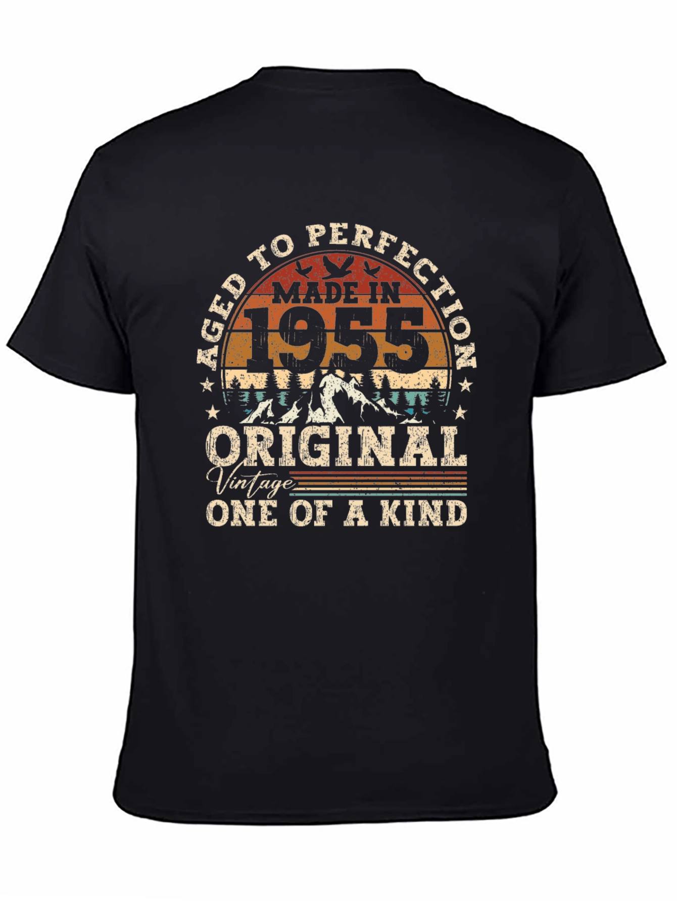 Aged To Perfection 1955 Birthday T-Shirt