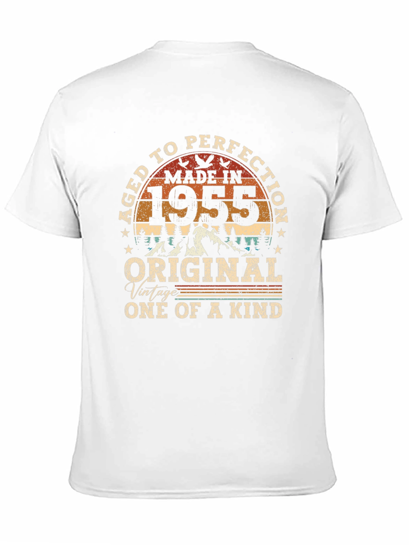 Aged To Perfection 1955 Birthday T-Shirt