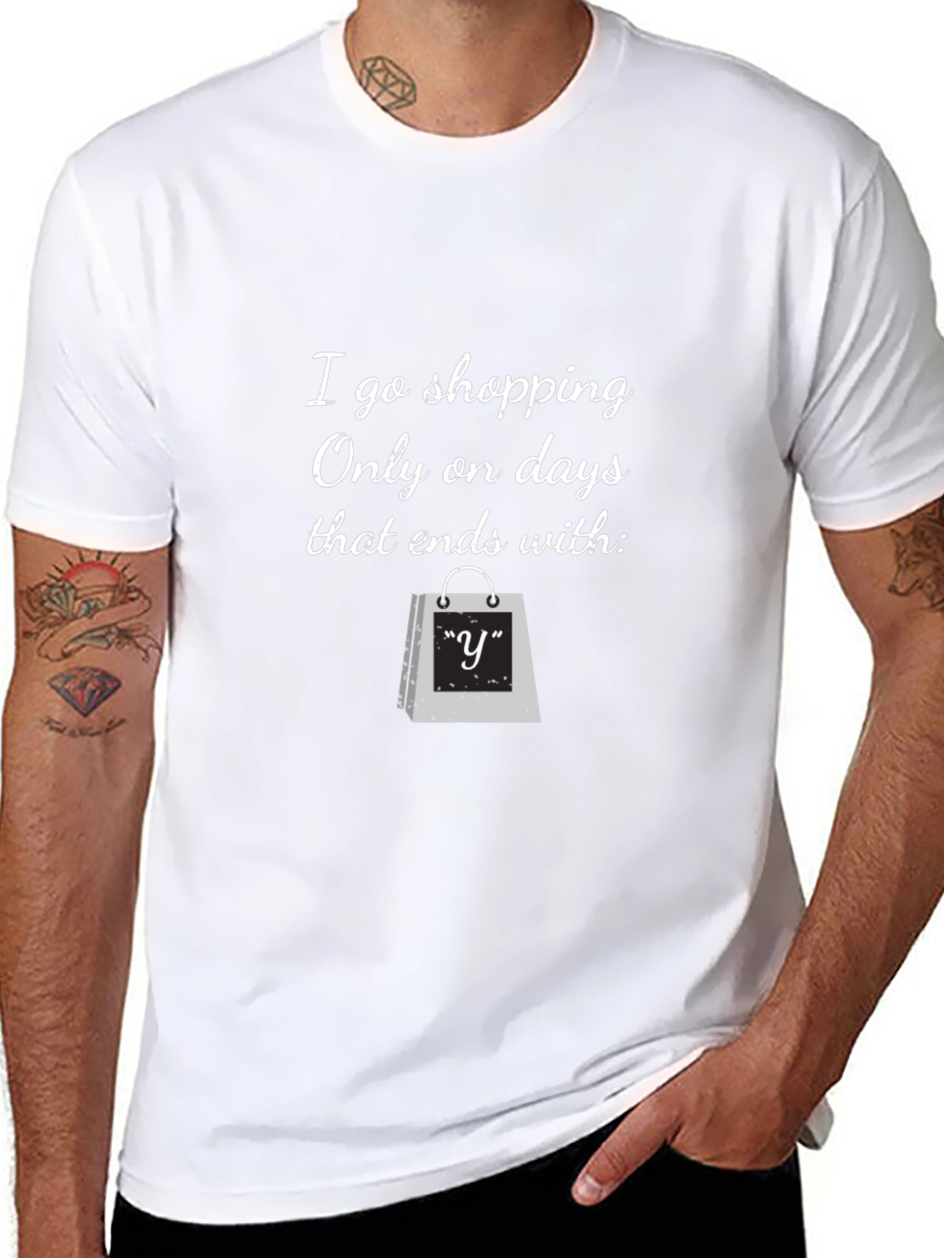 Funny Shopping Days T-Shirt