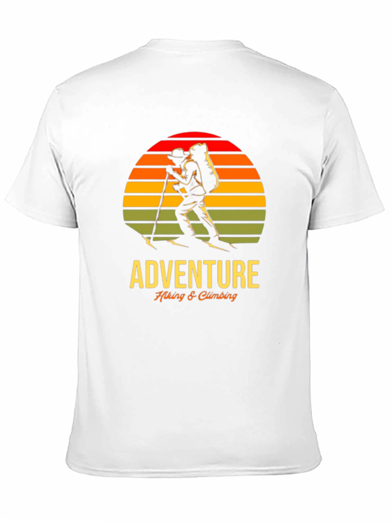 Adventure Hiking & Climbing Graphic T-Shirt
