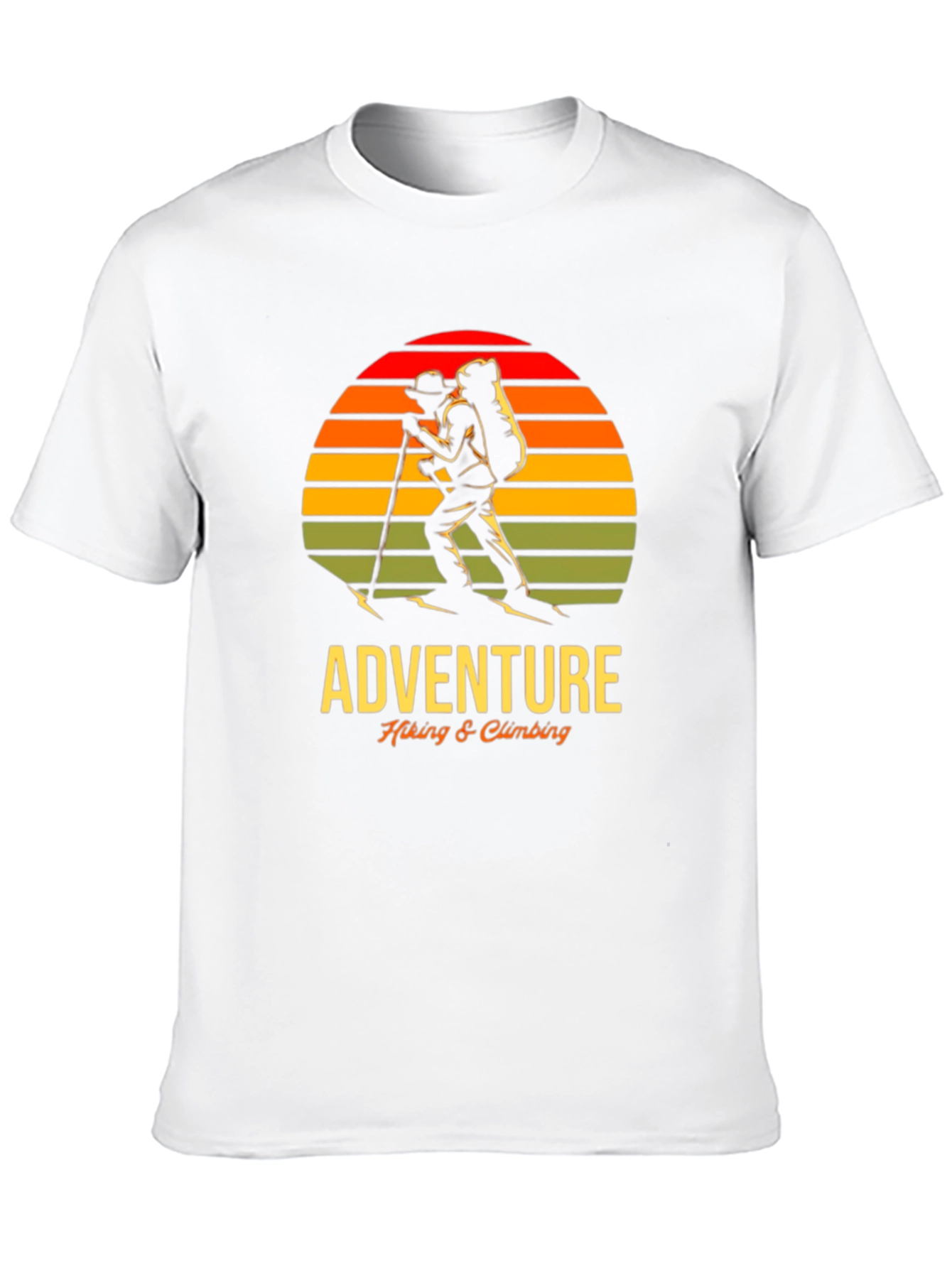 Adventure Hiking & Climbing Graphic T-Shirt