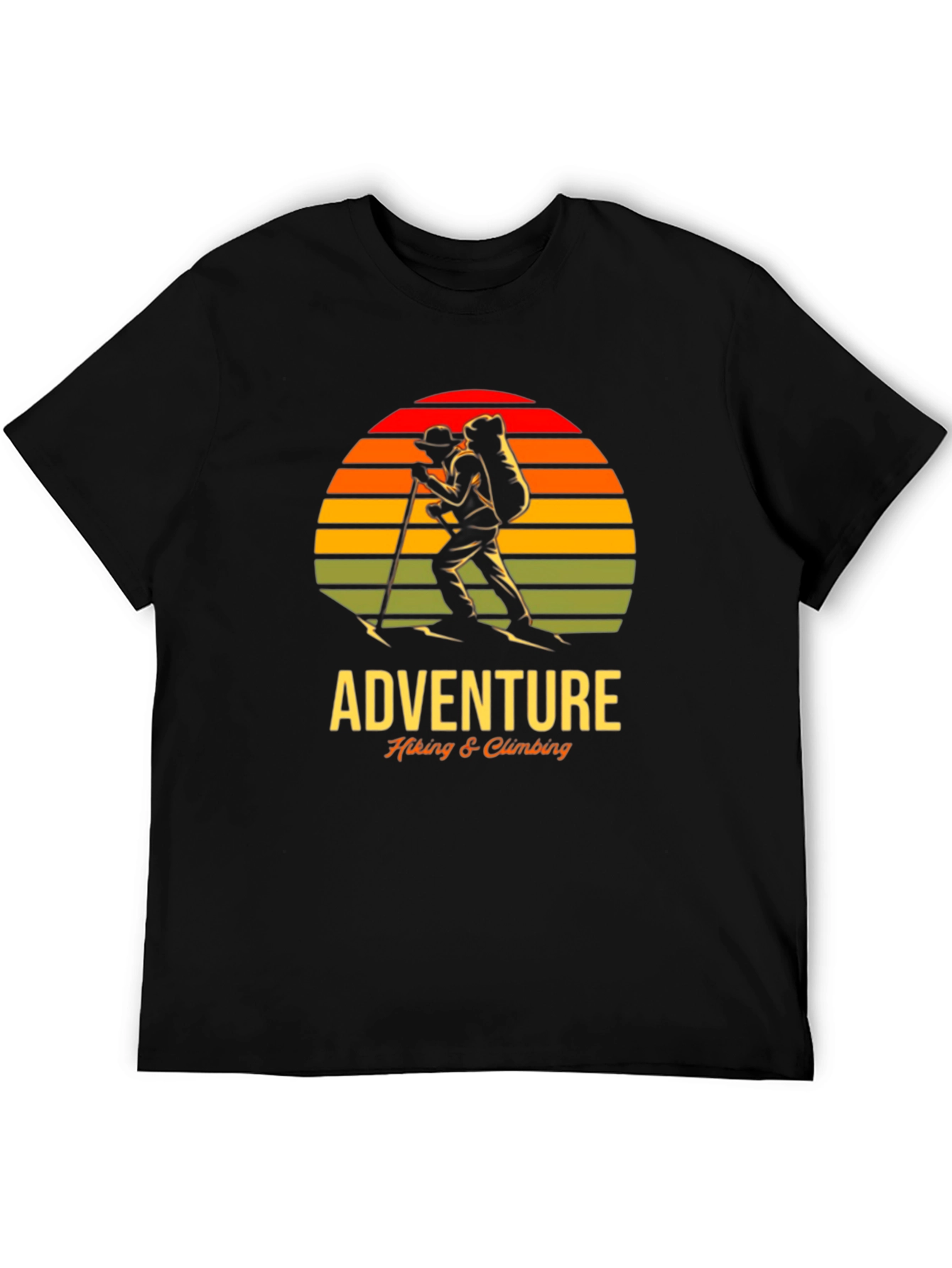 Adventure Hiking & Climbing Graphic T-Shirt