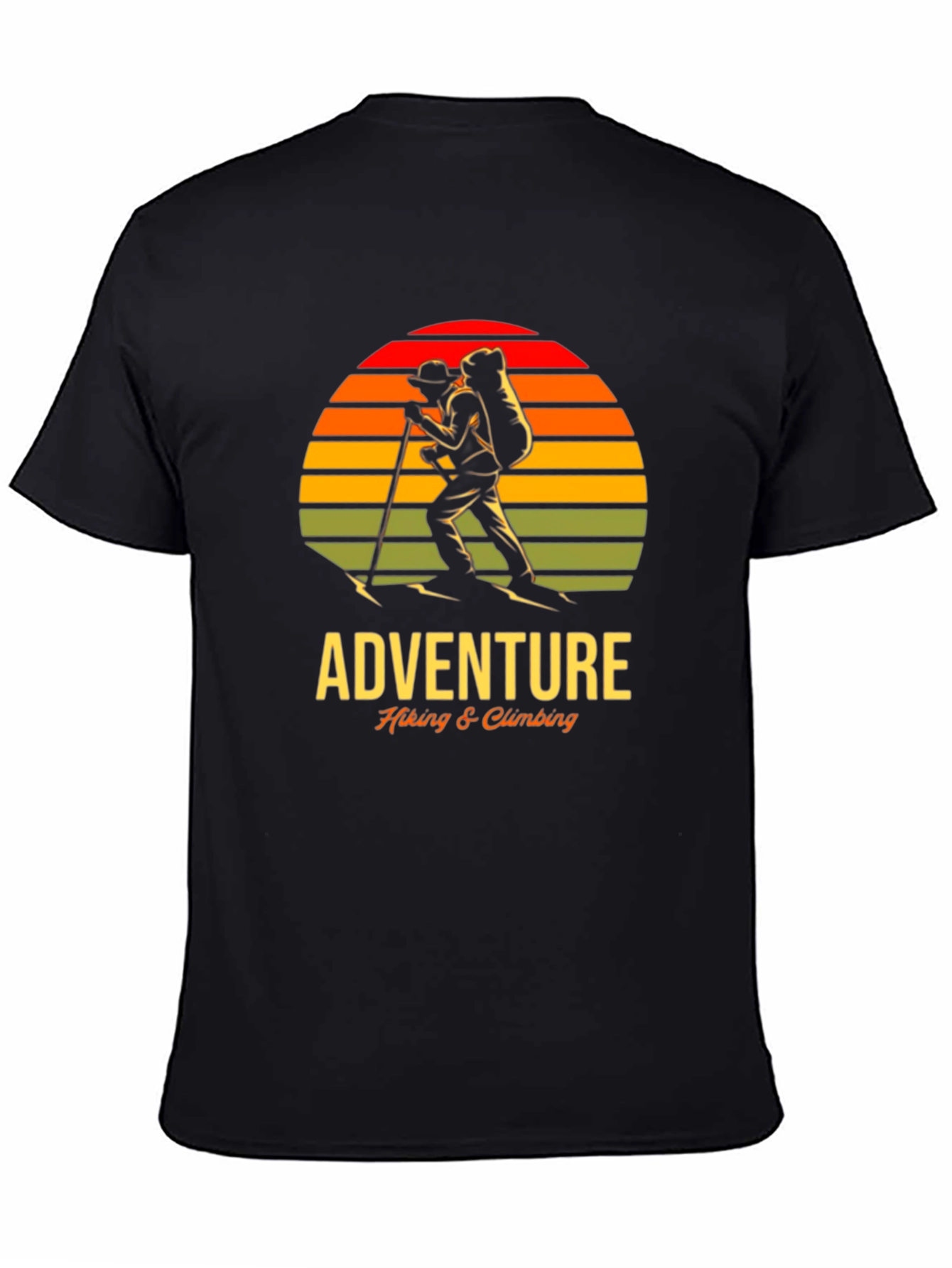 Adventure Hiking & Climbing Graphic T-Shirt