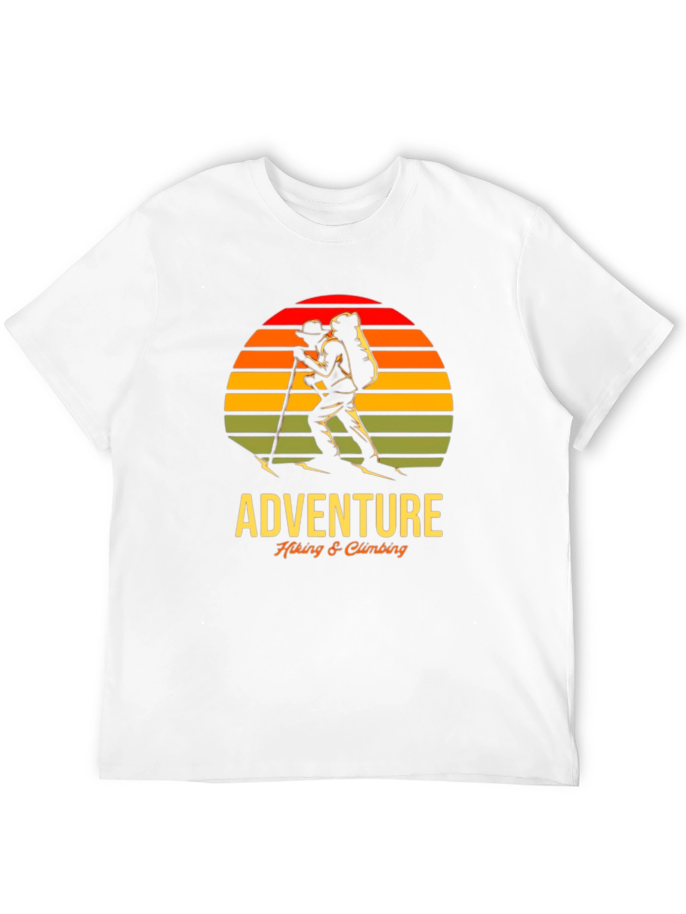 Adventure Hiking & Climbing Graphic T-Shirt