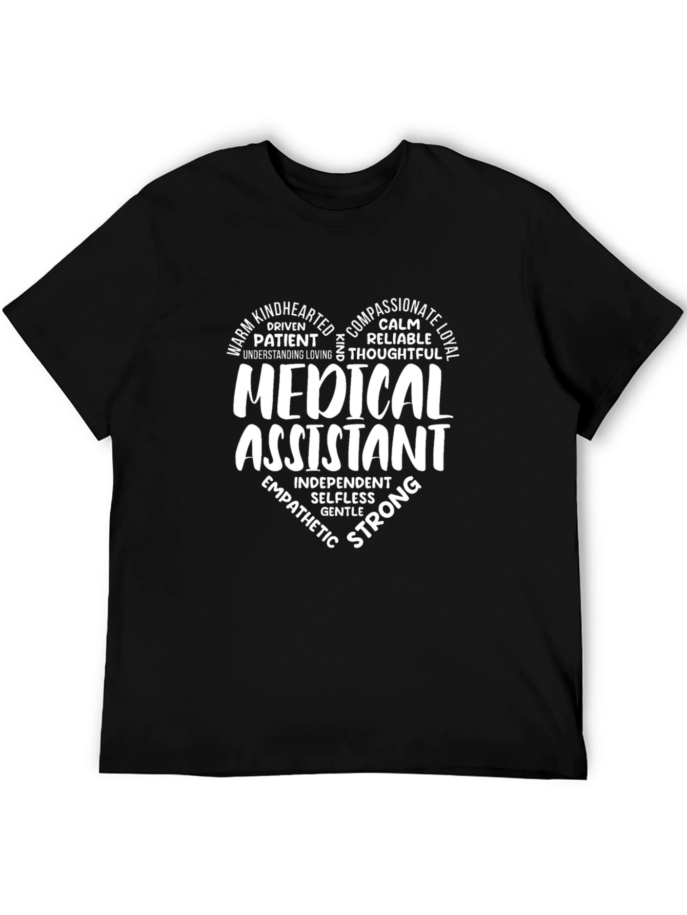 Medical Assistant Heart Graphic T-Shirt