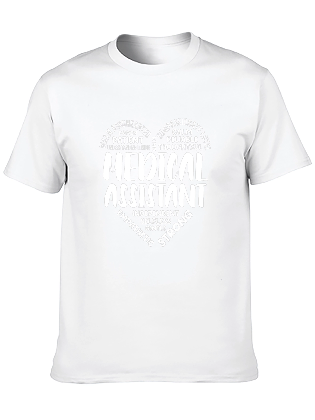 Medical Assistant Heart Graphic T-Shirt