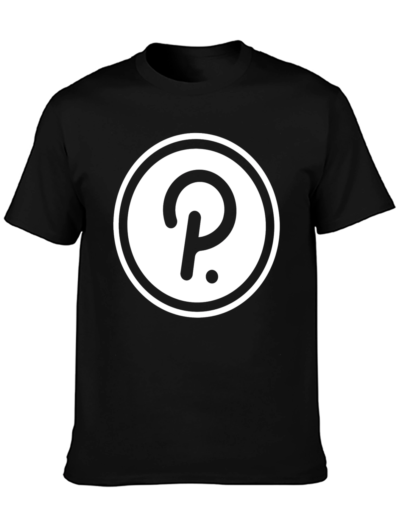 Polkadot Crypto Black T-Shirt | Stylish Blockchain Tee