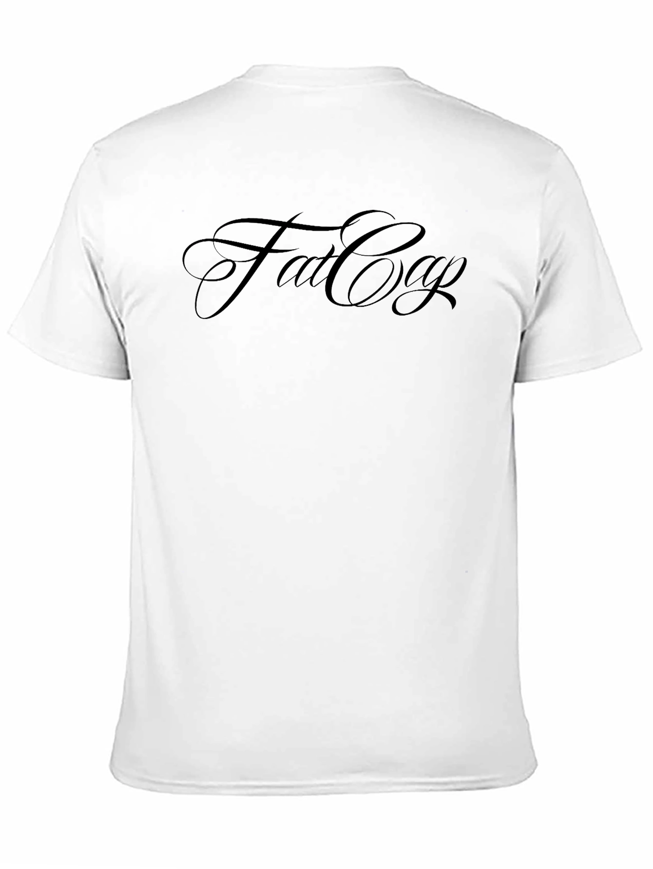 Fat Cap Black Graphic Tee - Stylish Streetwear