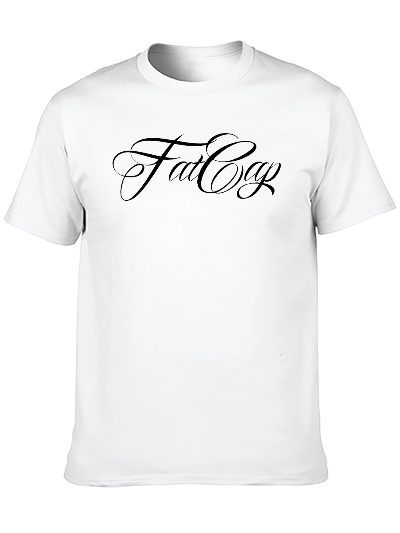 Fat Cap Black Graphic Tee - Stylish Streetwear