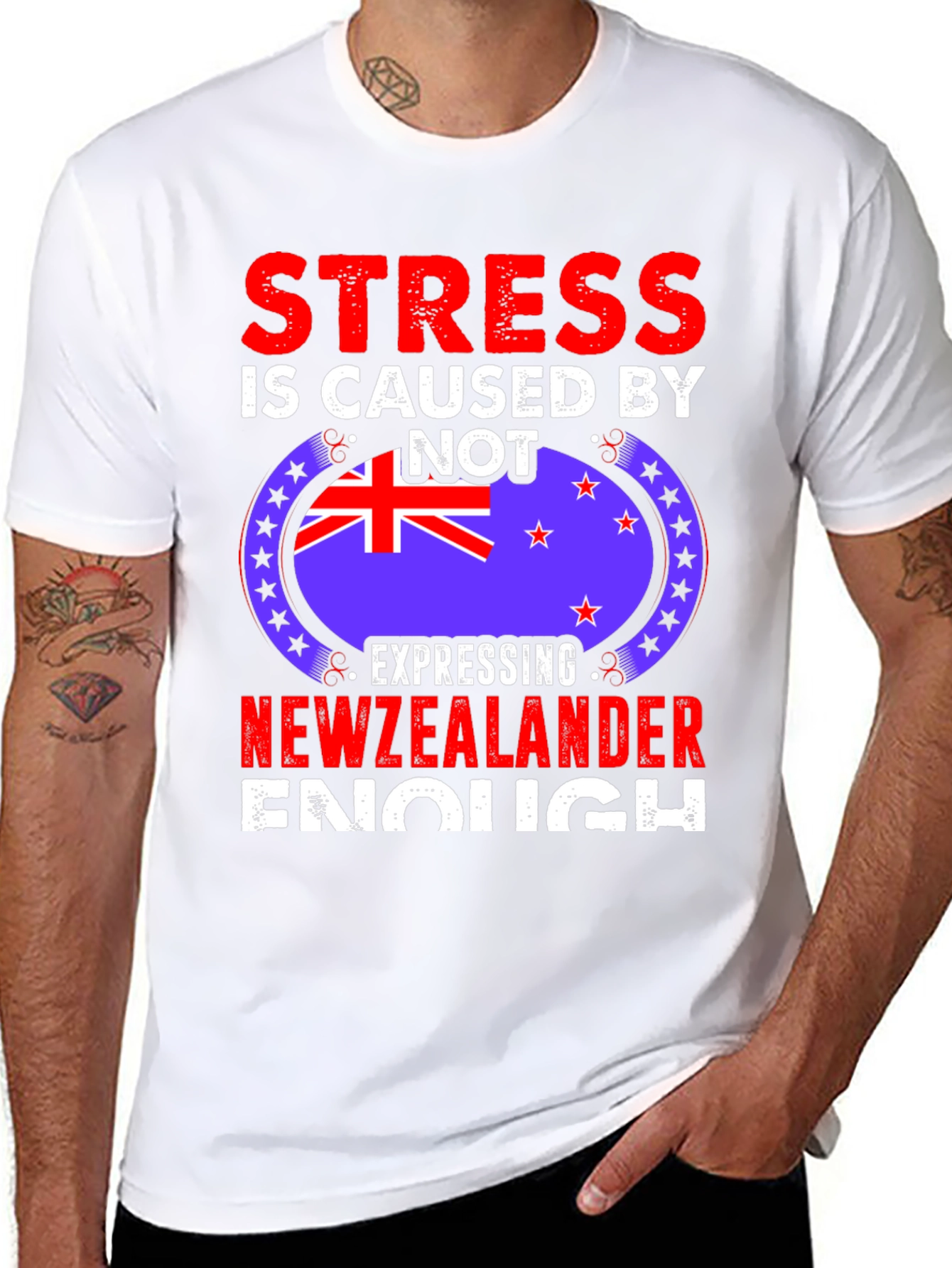 New Zealander T-Shirt - Stress Relief Tee