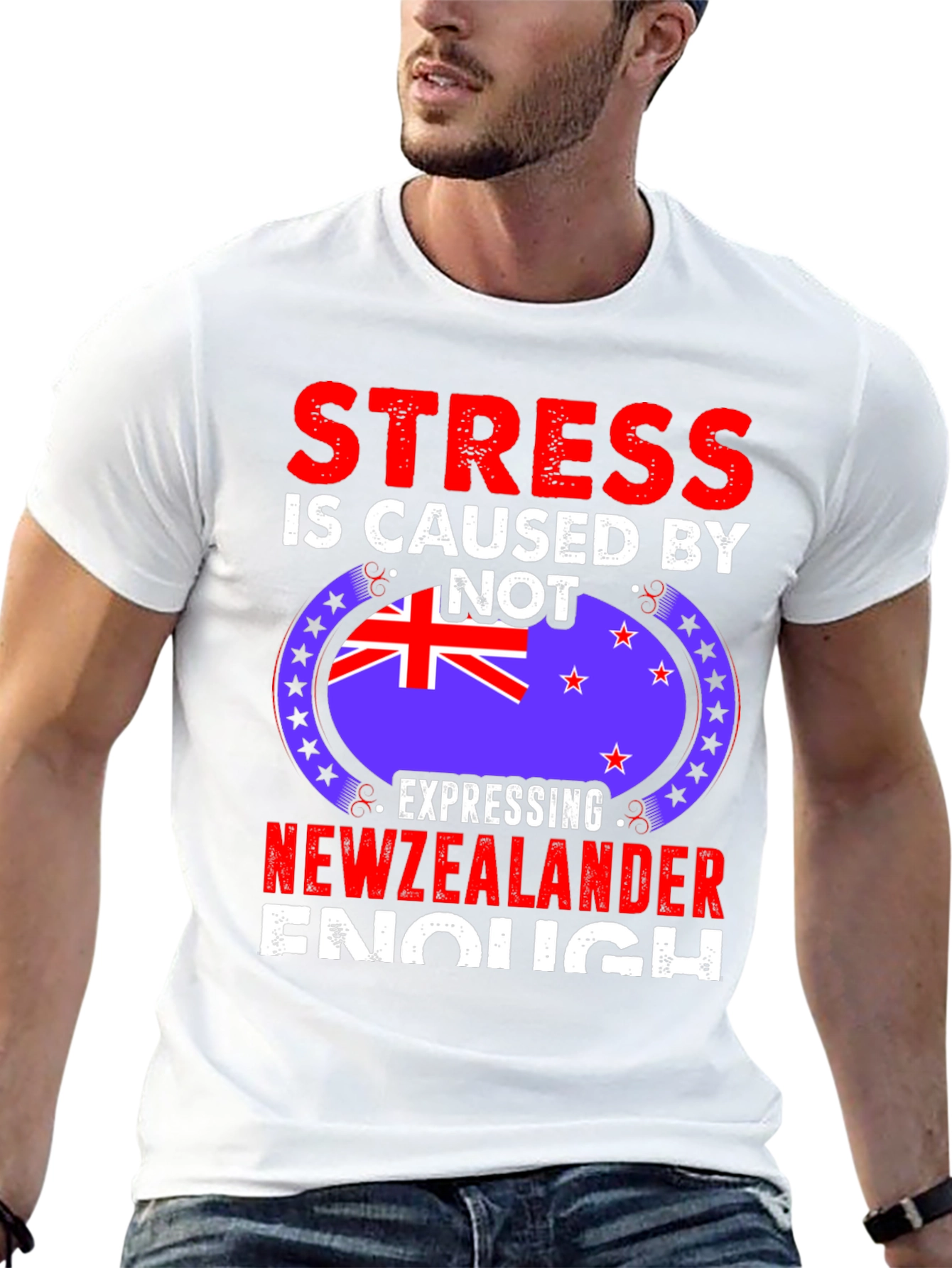 New Zealander T-Shirt - Stress Relief Tee