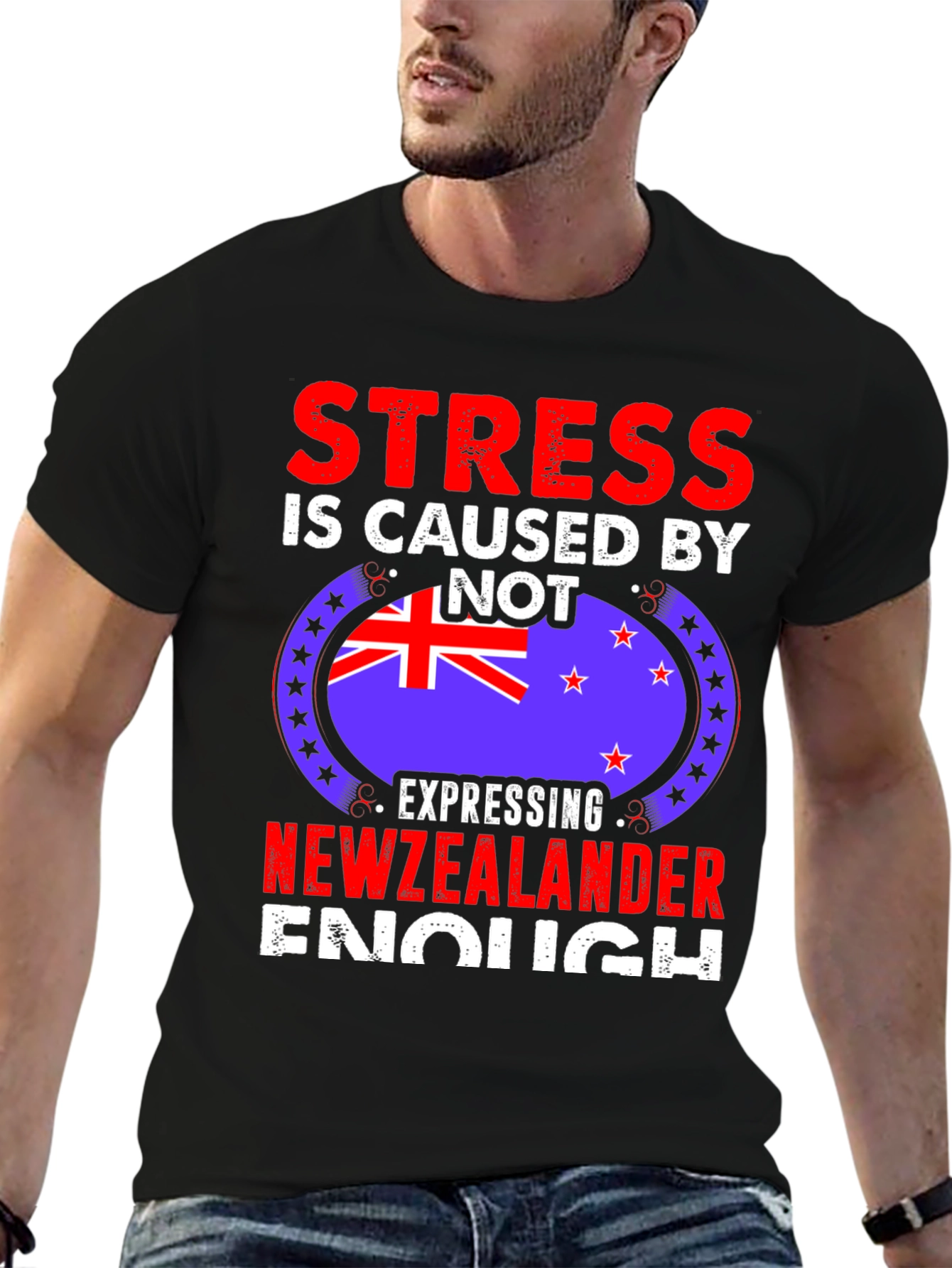 New Zealander T-Shirt - Stress Relief Tee