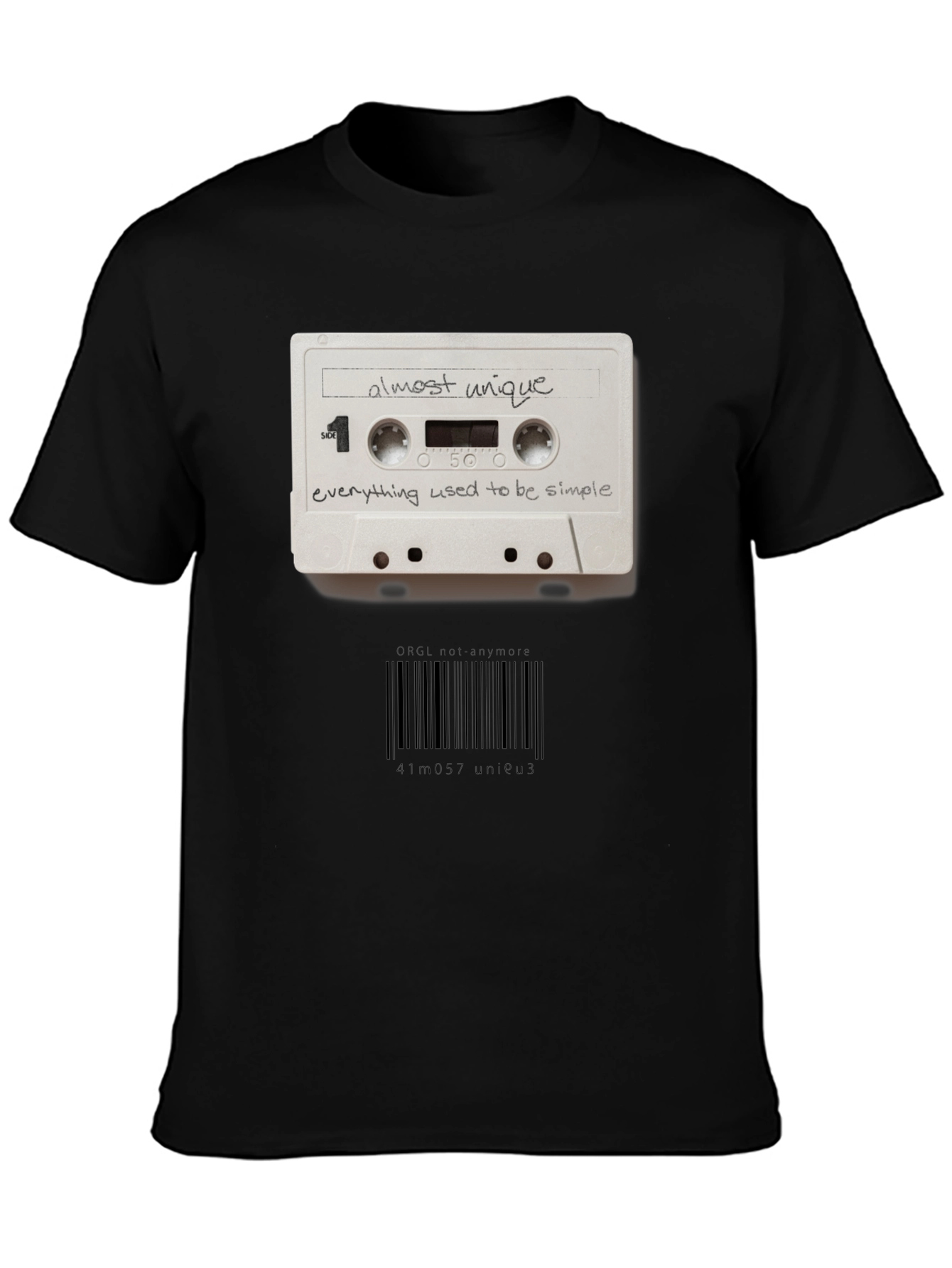 Almost Unique Cassette Tape T-Shirt