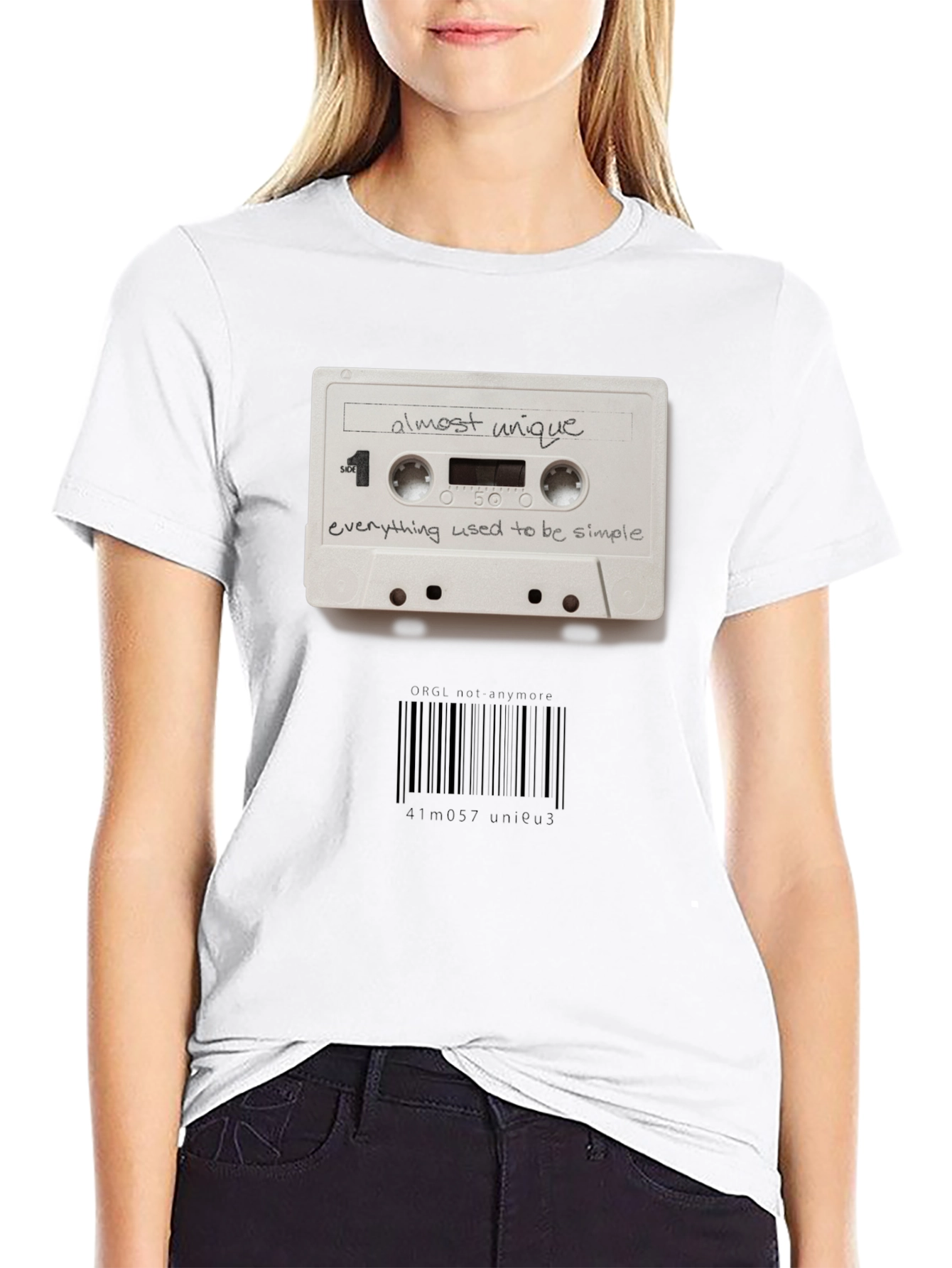 Almost Unique Cassette Tape T-Shirt