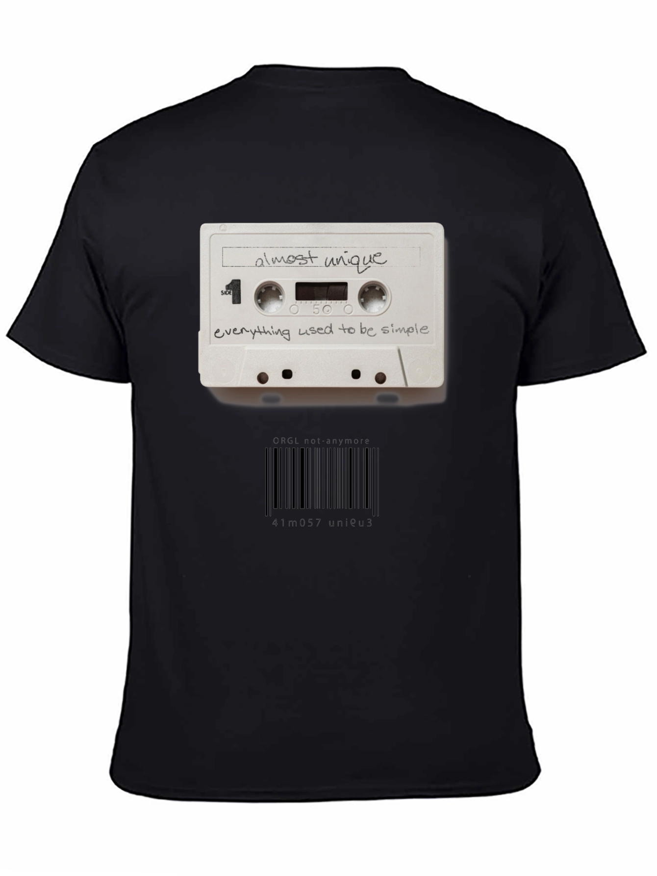 Almost Unique Cassette Tape T-Shirt