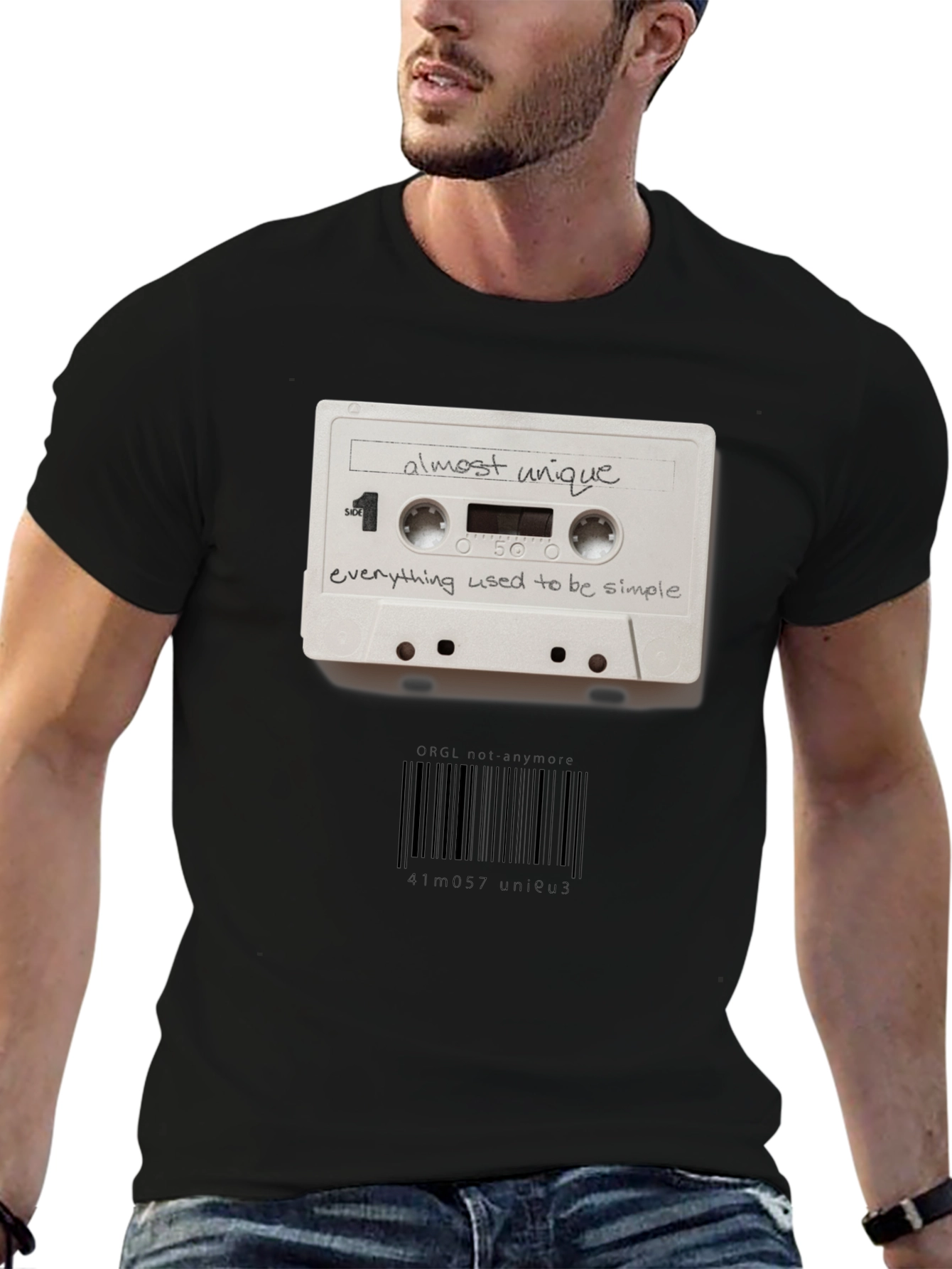 Almost Unique Cassette Tape T-Shirt