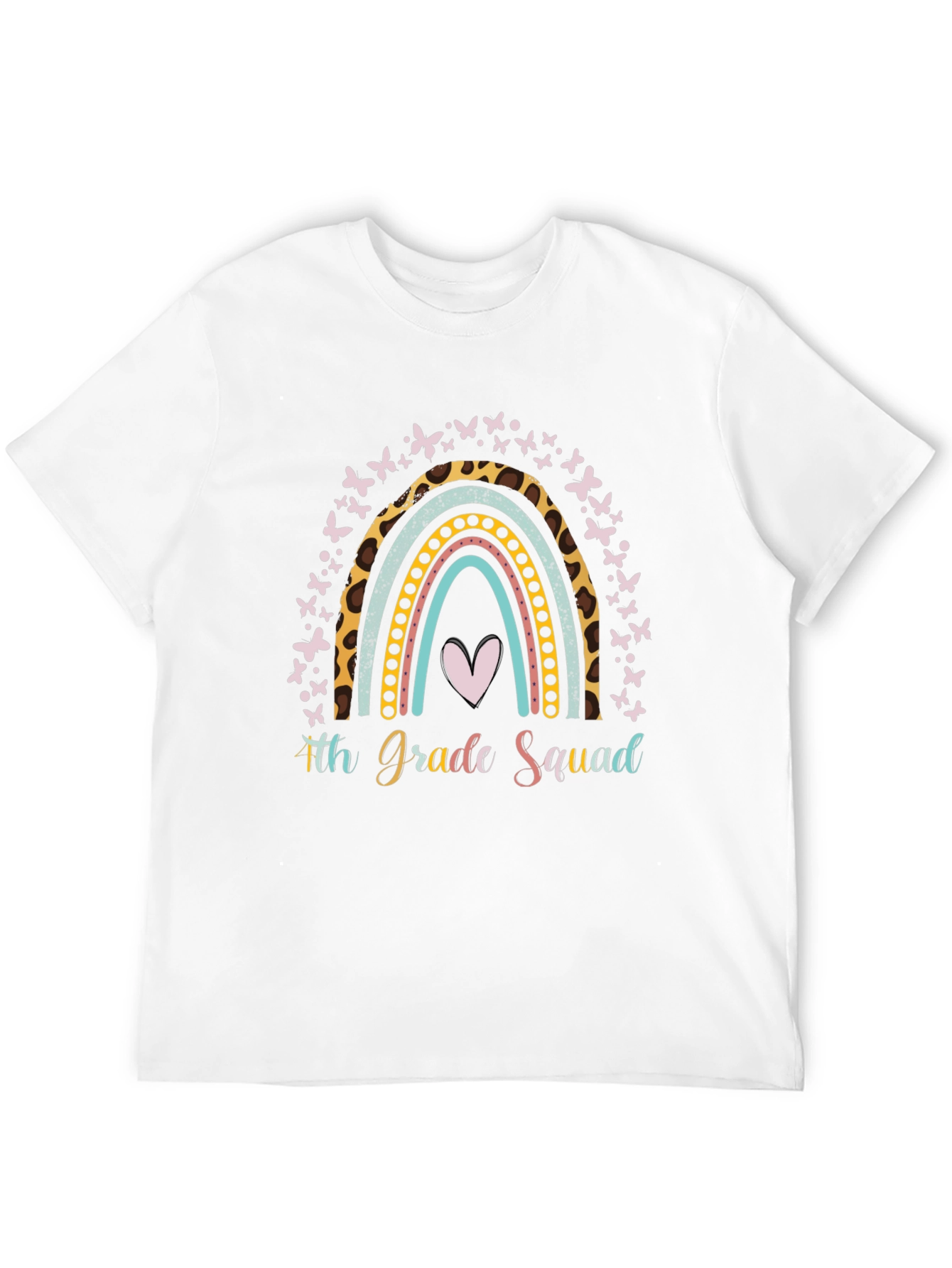 4th Grade Squad Rainbow T-Shirt