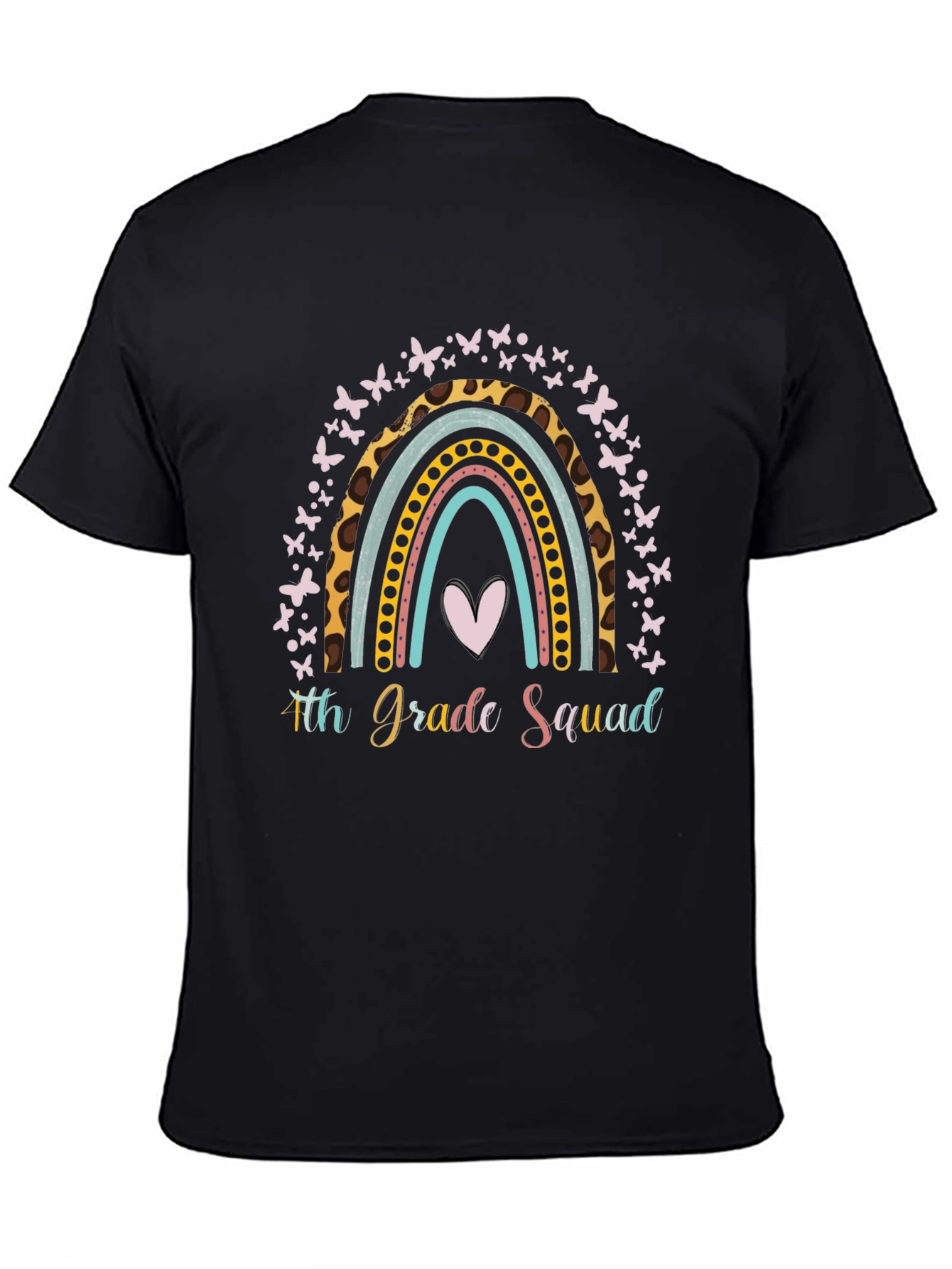 4th Grade Squad Rainbow T-Shirt