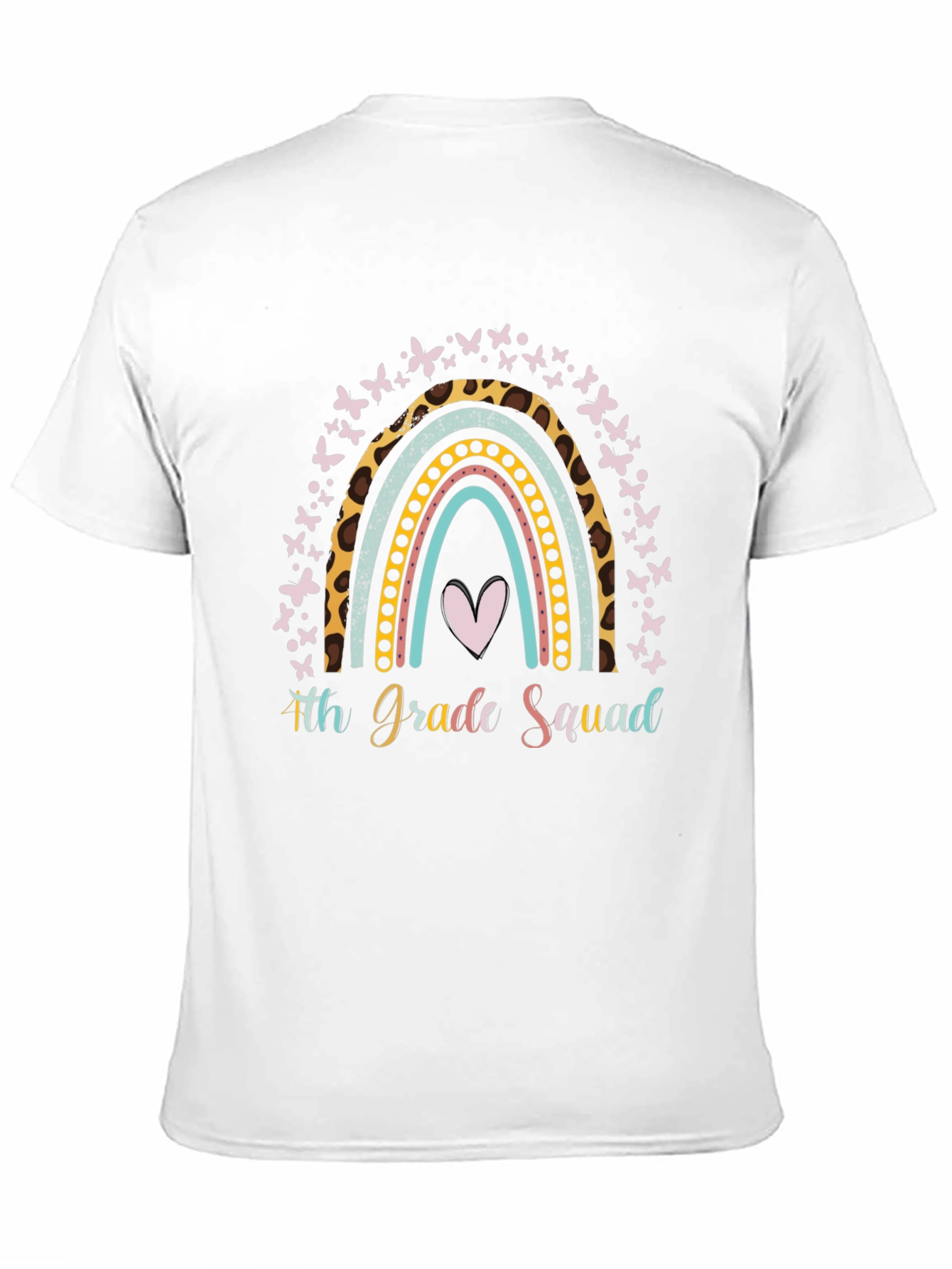4th Grade Squad Rainbow T-Shirt