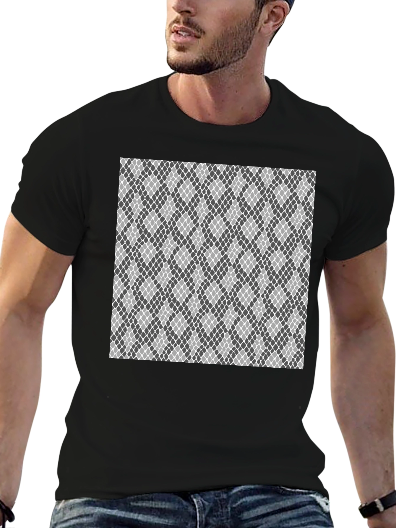 Geometric Patterned Tee