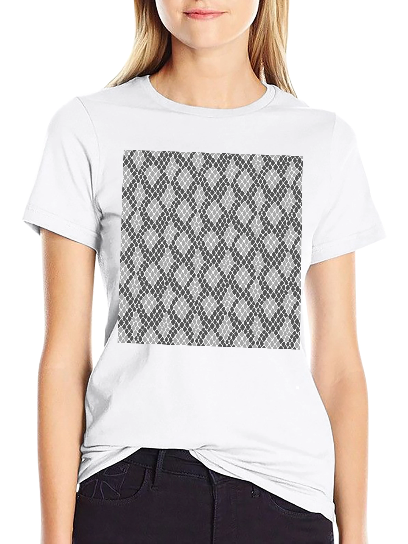 Geometric Patterned Tee