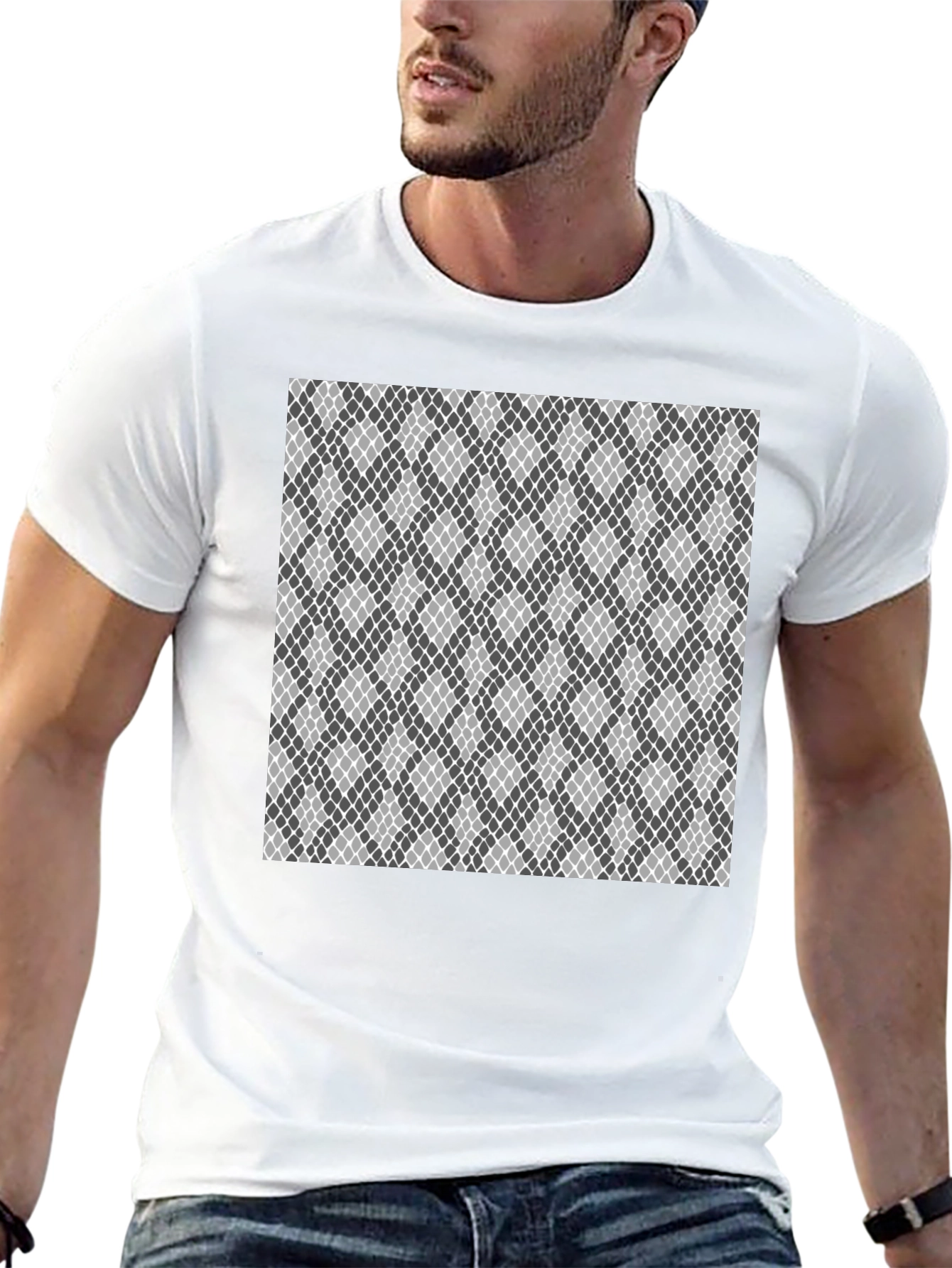 Geometric Patterned Tee