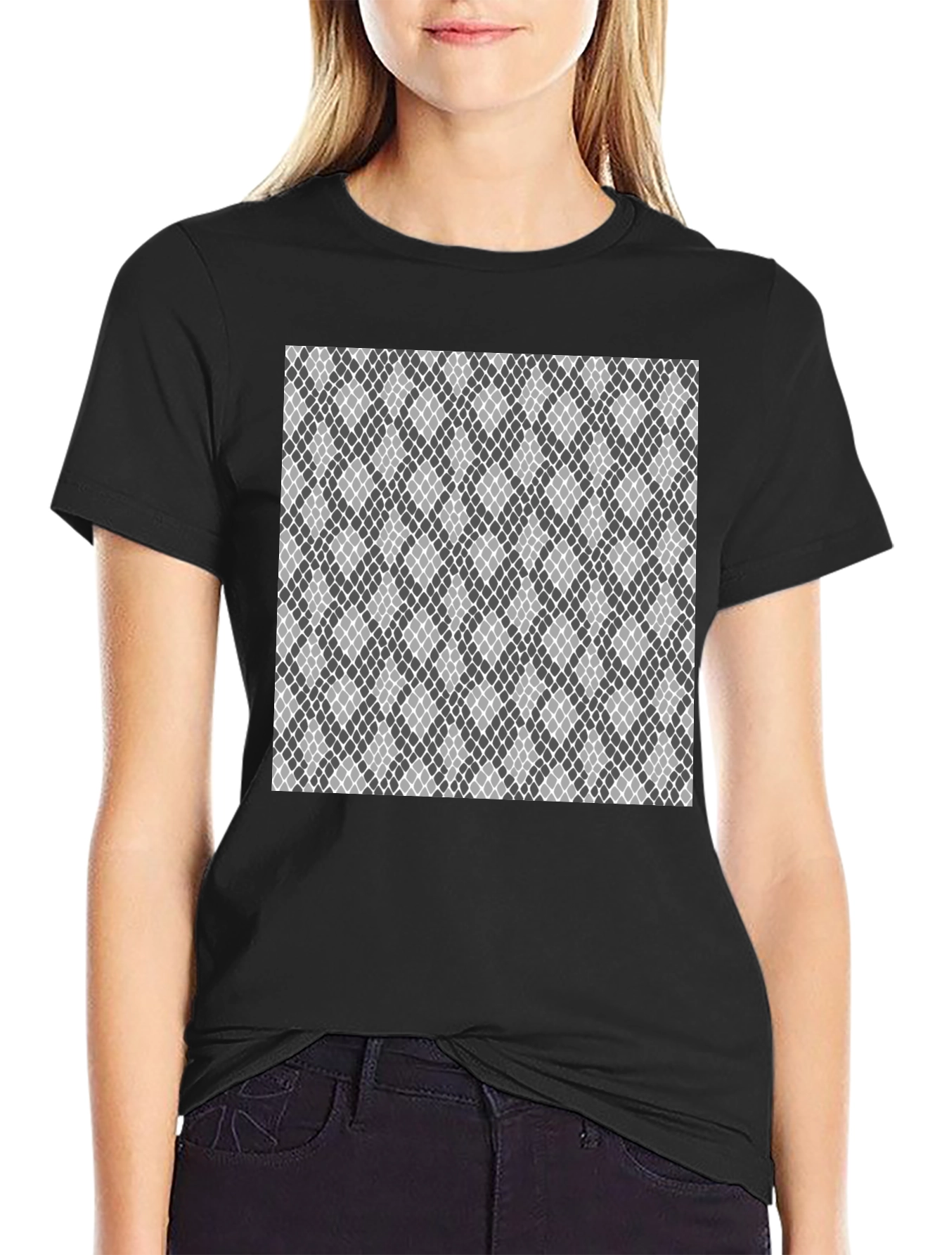Geometric Patterned Tee