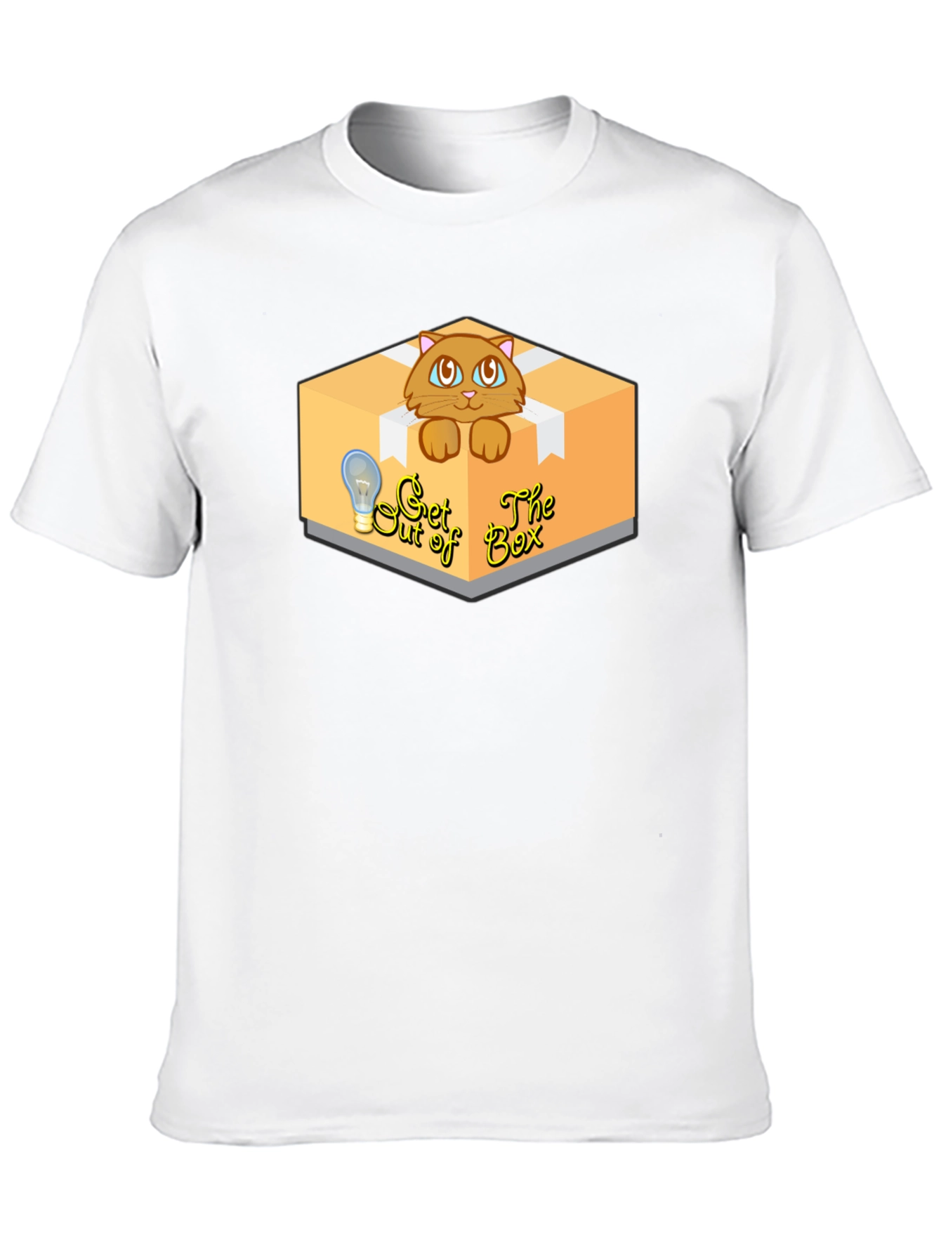 Get Out of the Box Cat T-Shirt