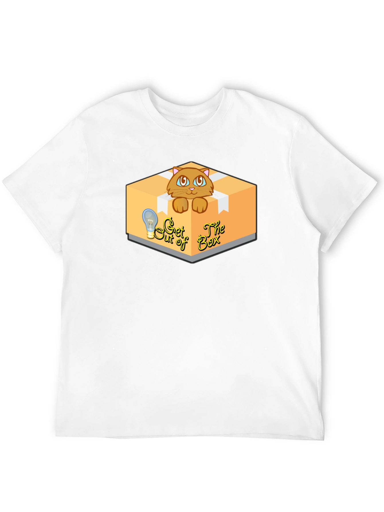 Get Out of the Box Cat T-Shirt