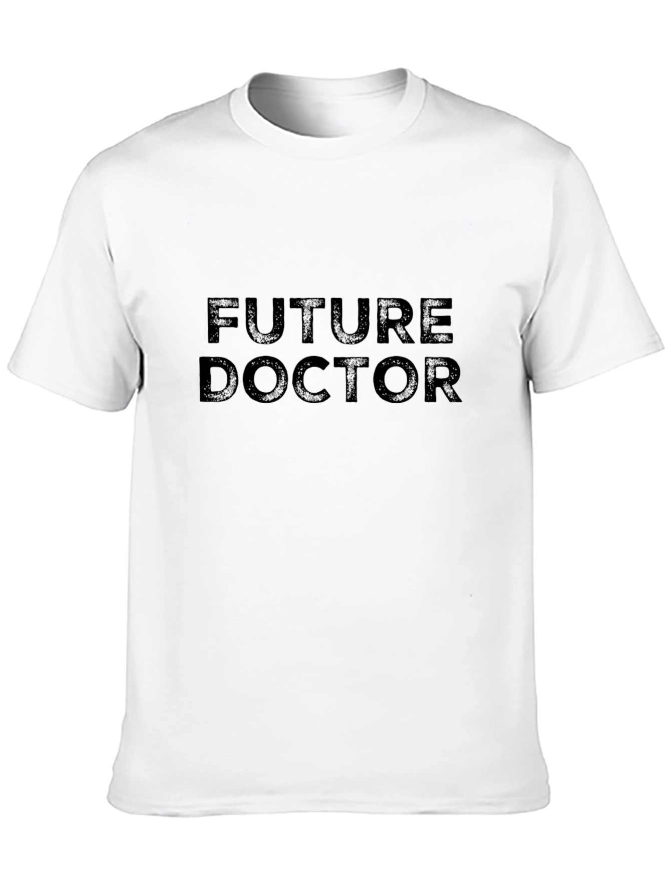 Future Doctor Black T-Shirt
