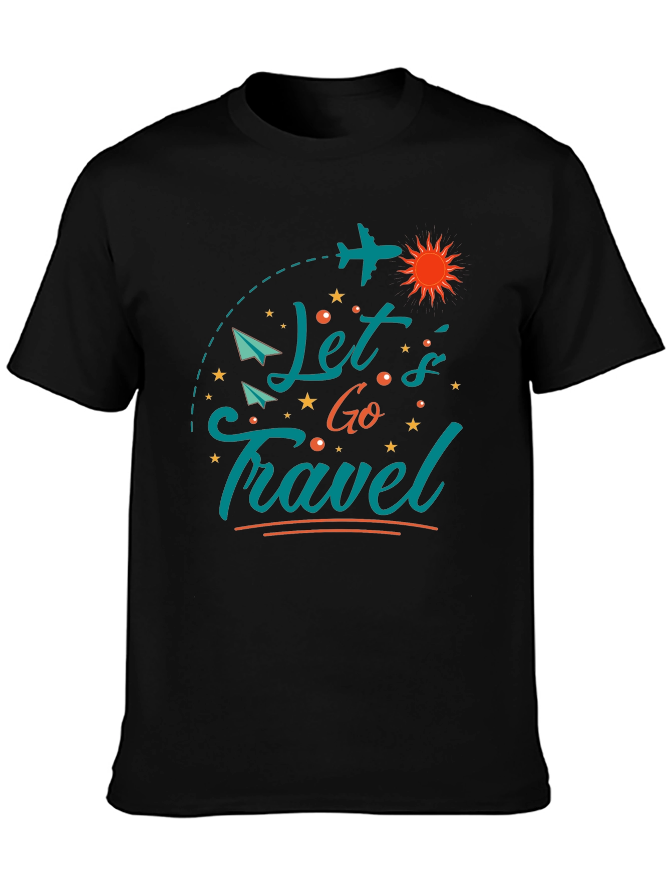 Lets Go Travel Graphic Tee