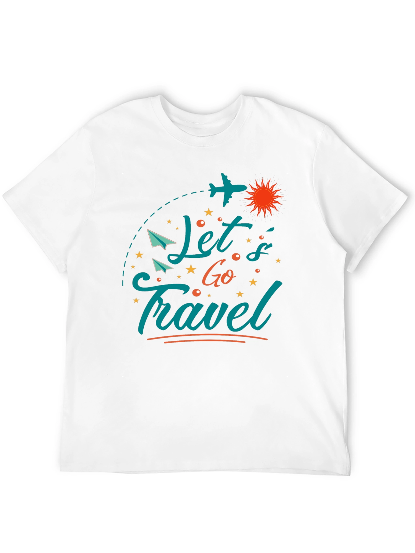 Lets Go Travel Graphic Tee
