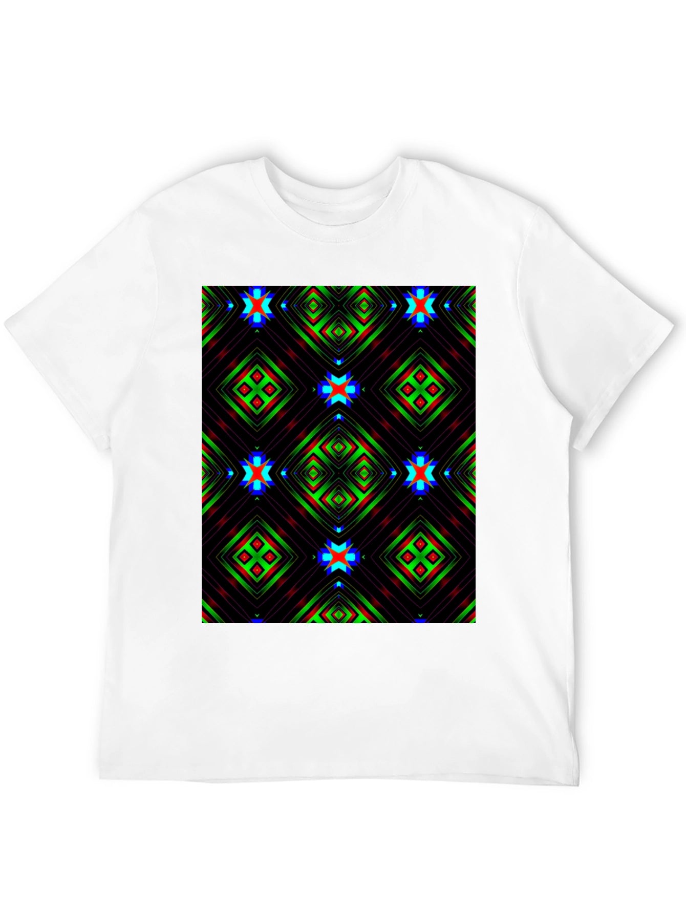 Abstract Geometric Pattern T-Shirt