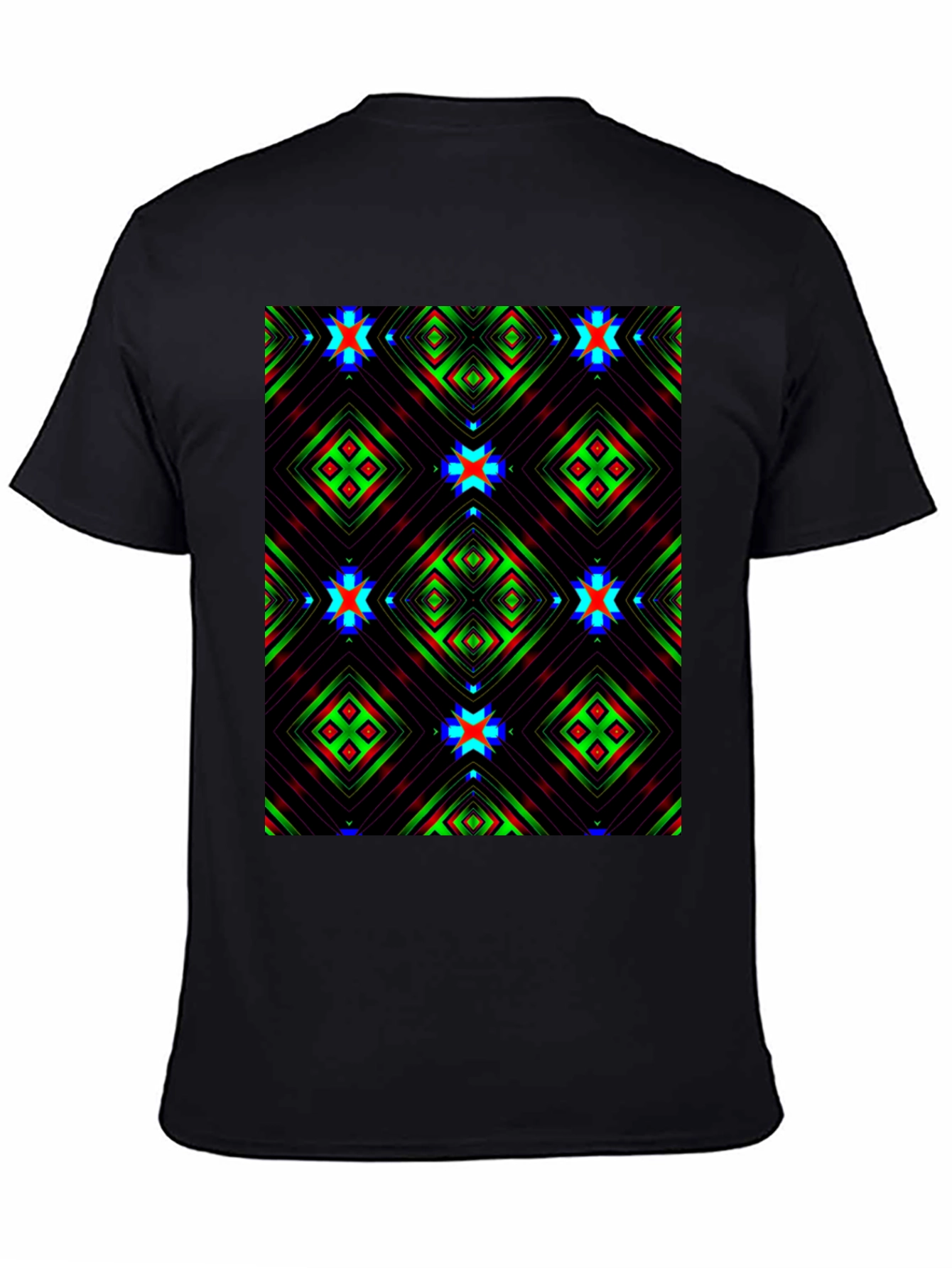 Abstract Geometric Pattern T-Shirt