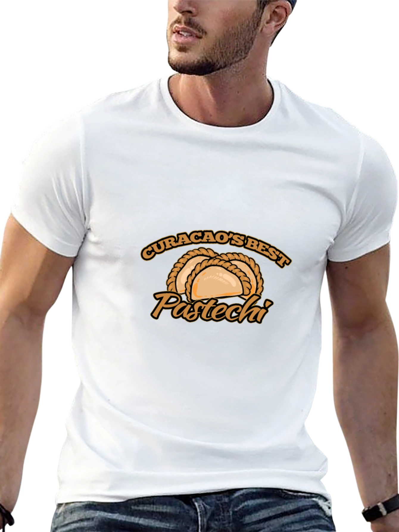Curacaos Best Pastechi Black T-Shirt