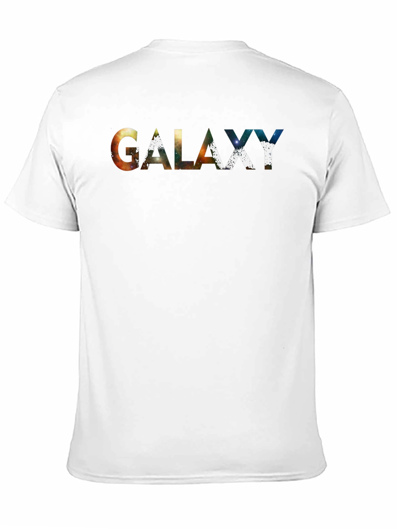 Galaxy Print Black T-Shirt - Stylish Graphic Tee