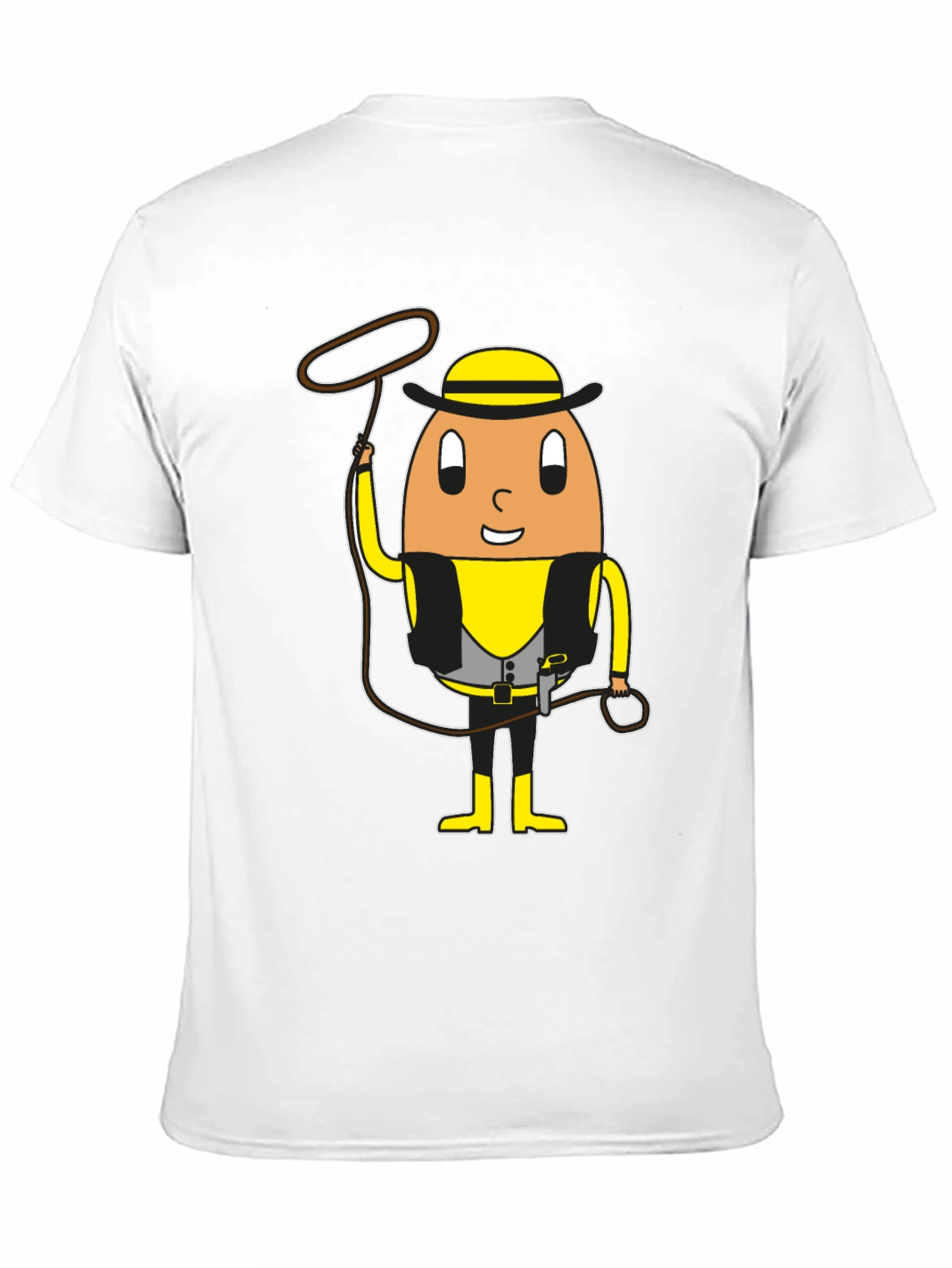 Egg Cowboy Graphic T-Shirt