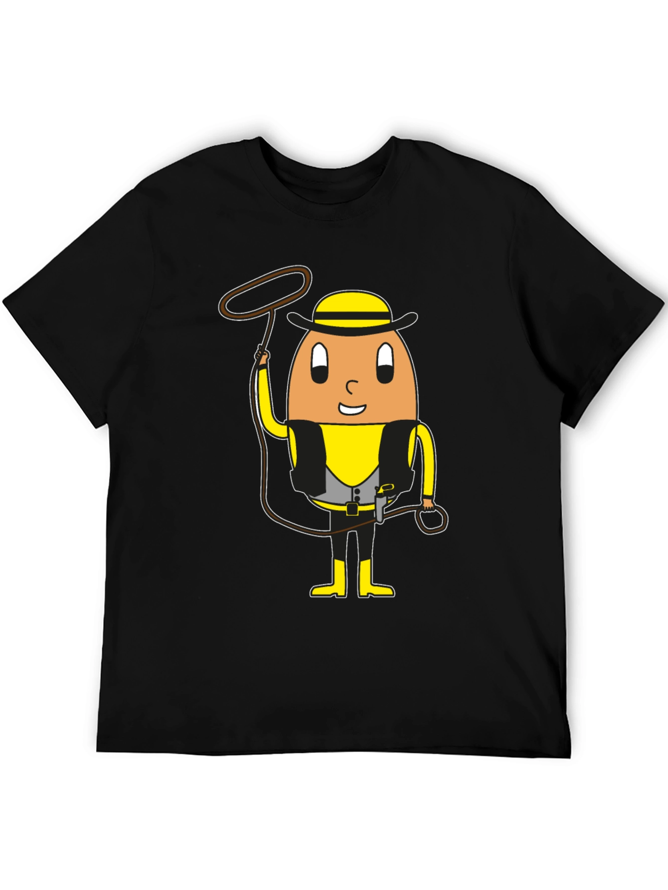 Egg Cowboy Graphic T-Shirt