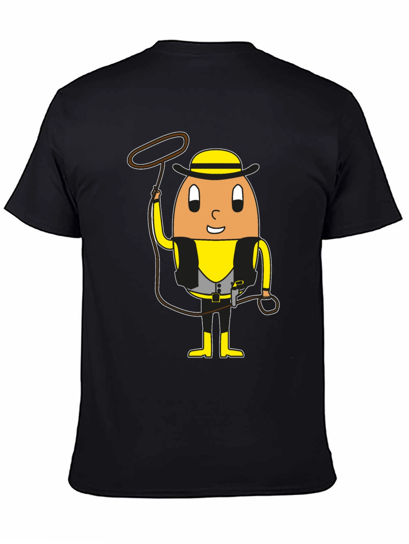 Egg Cowboy Graphic T-Shirt