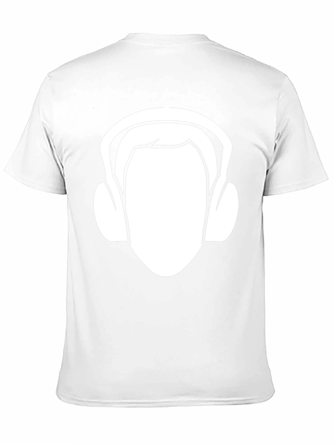 DJ Headphone Graphic T-Shirt - Black