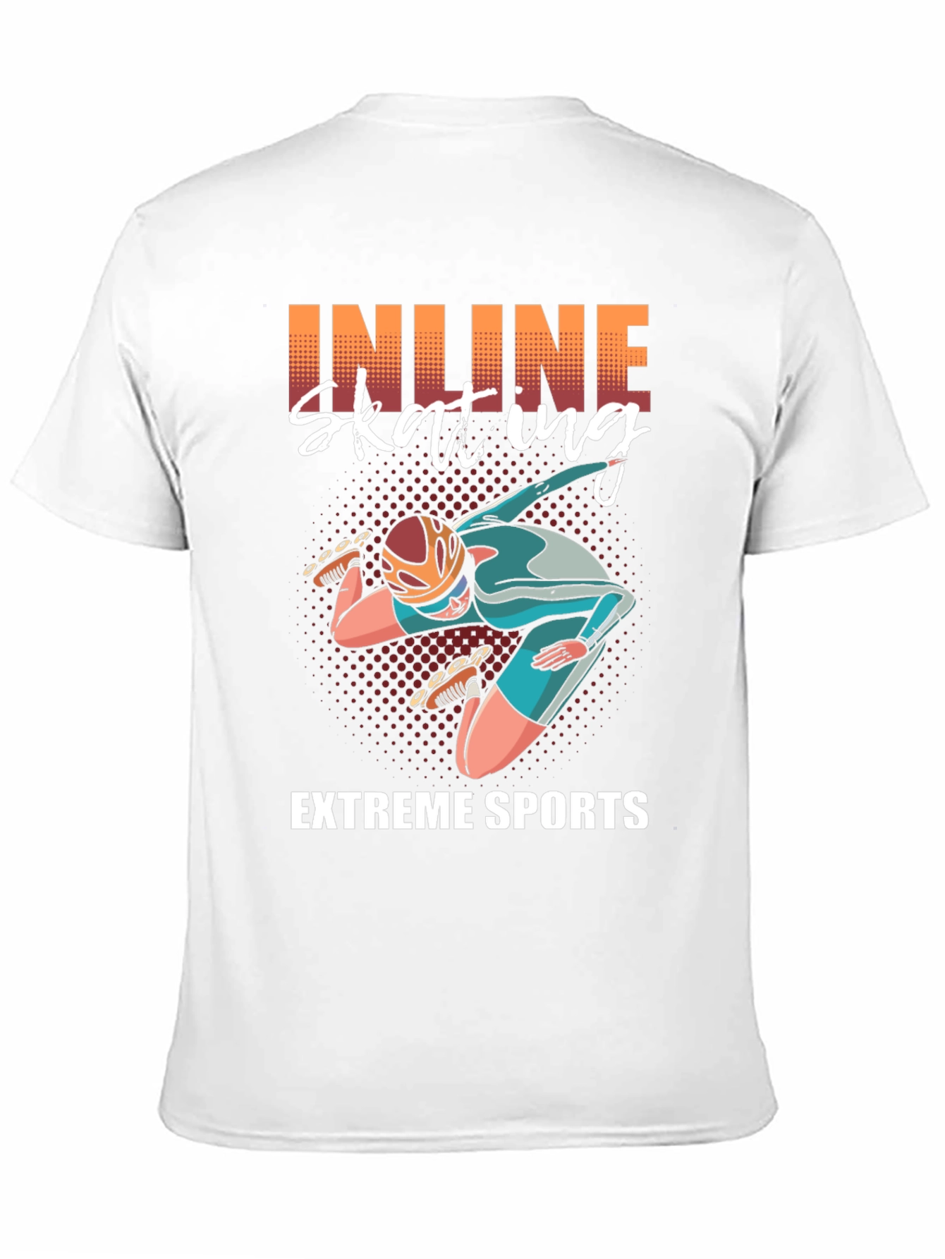 Inline Skating Extreme Sports Graphic Tee