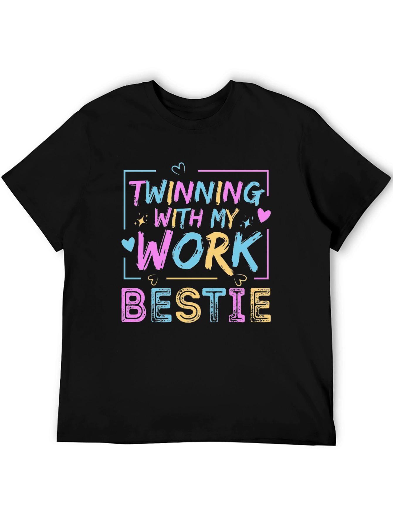 Twinning Work Bestie Graphic Tee