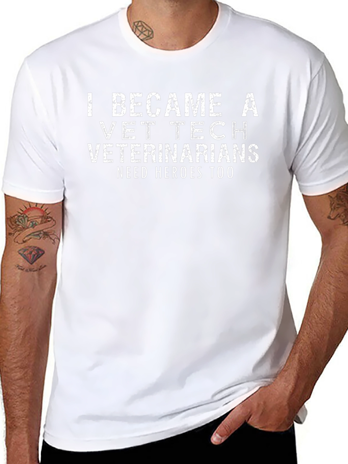 Vet Tech Veterinarians Need Heroes Too T-Shirt
